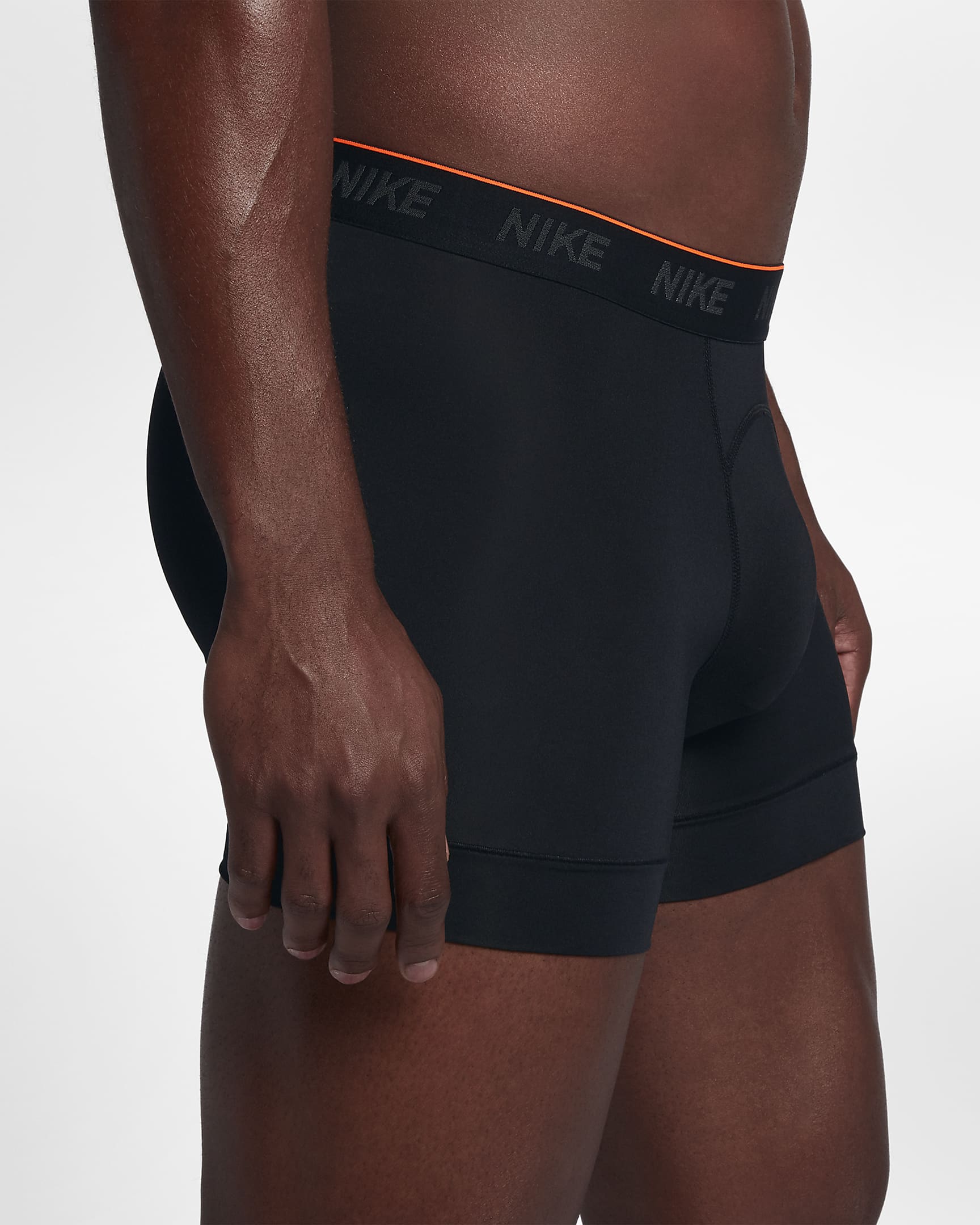 Nike Men's Underwear (2 Pairs) - Black/Black/White