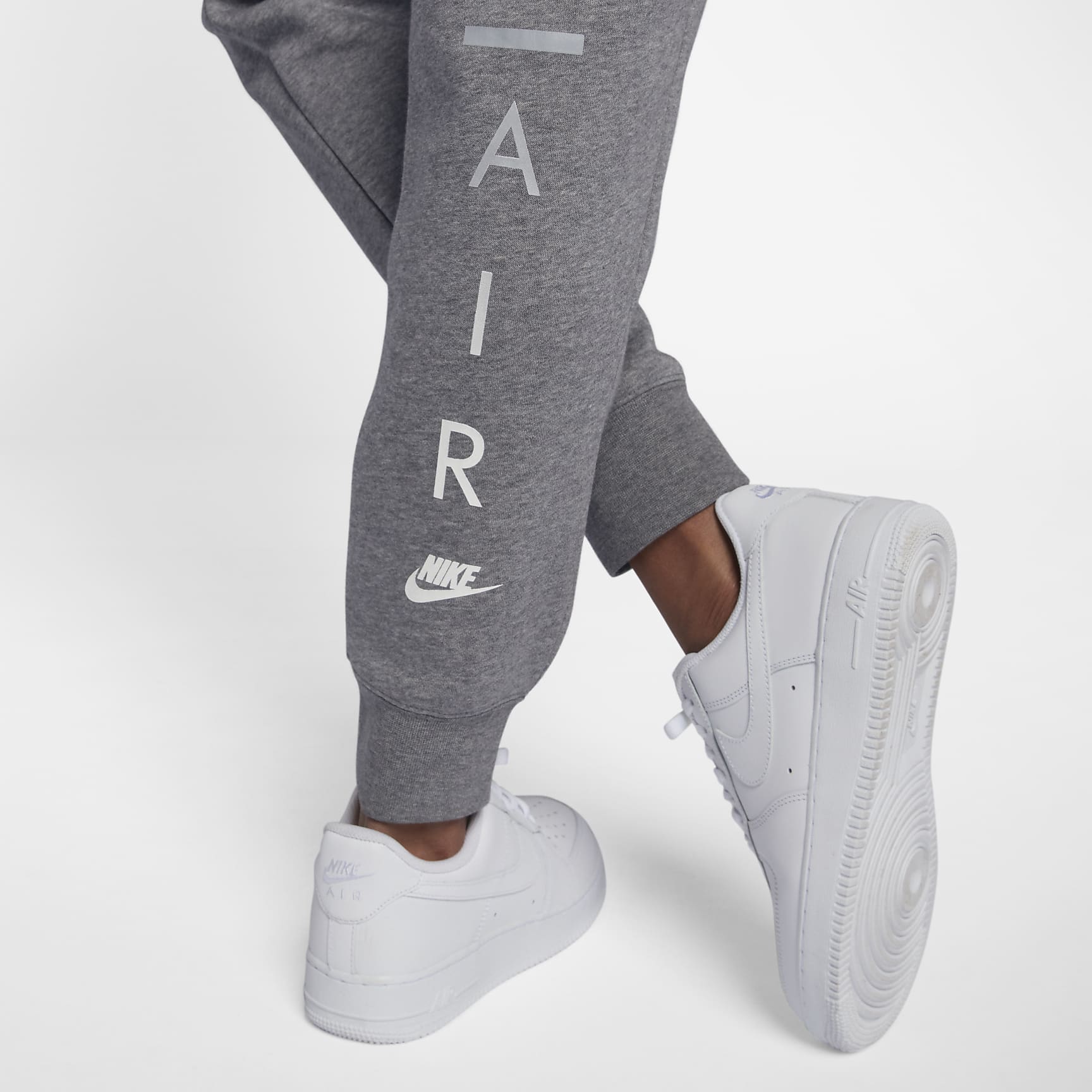 Nike Air Women's Trousers - Carbon Heather/White/Black