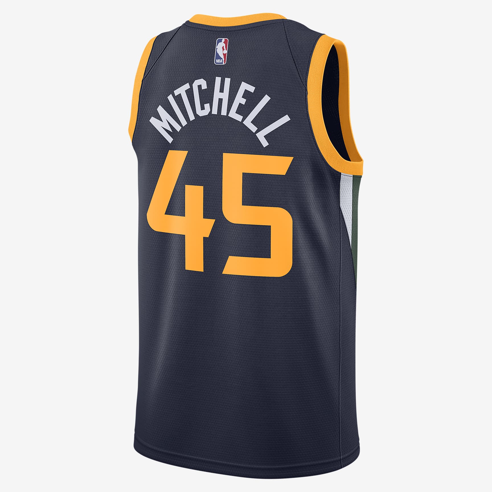 Donovan Mitchell Jazz Icon Edition Nike NBA Swingman Jersey. Nike HR
