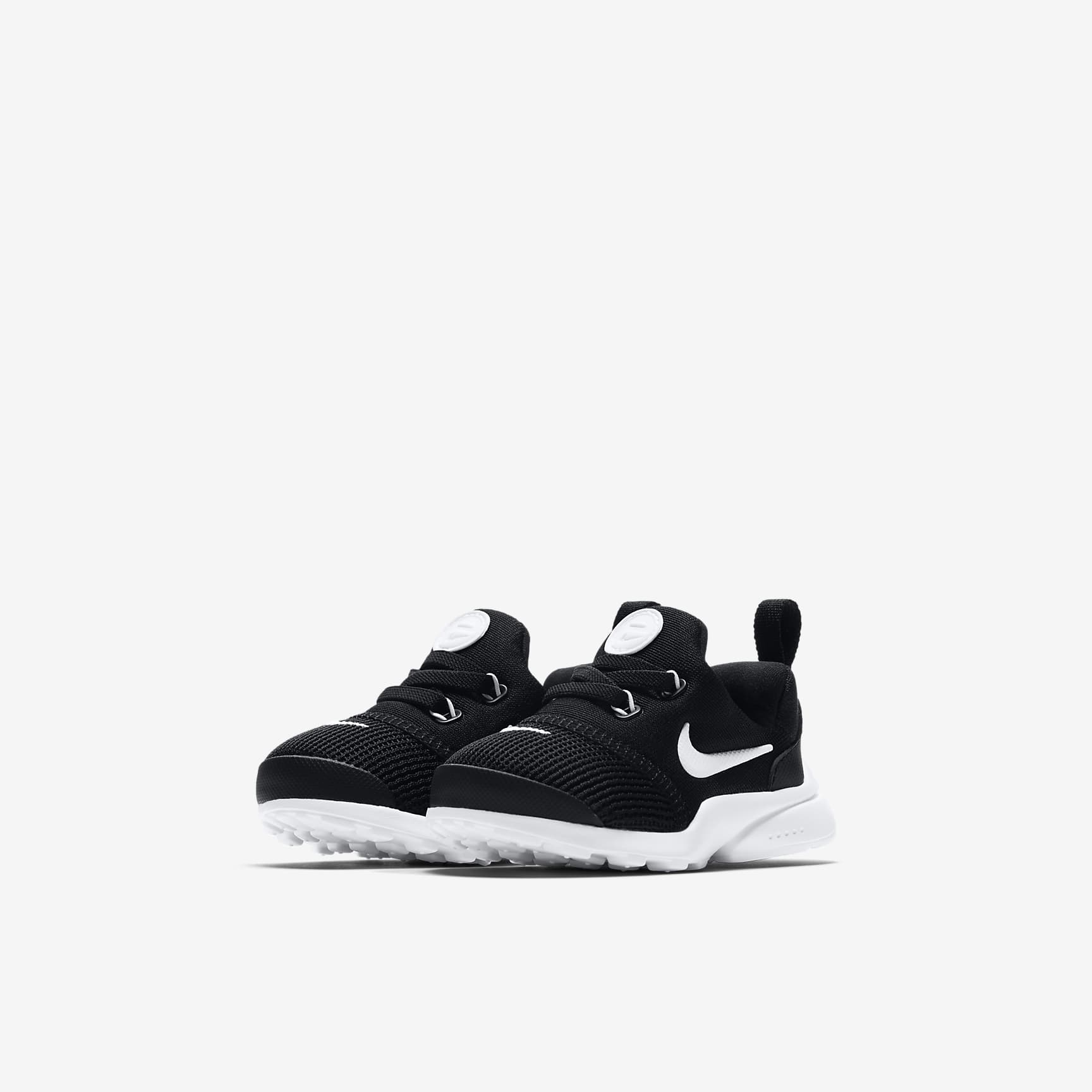 Nike Presto Fly Baby & Toddler Shoe - Black/Black/White