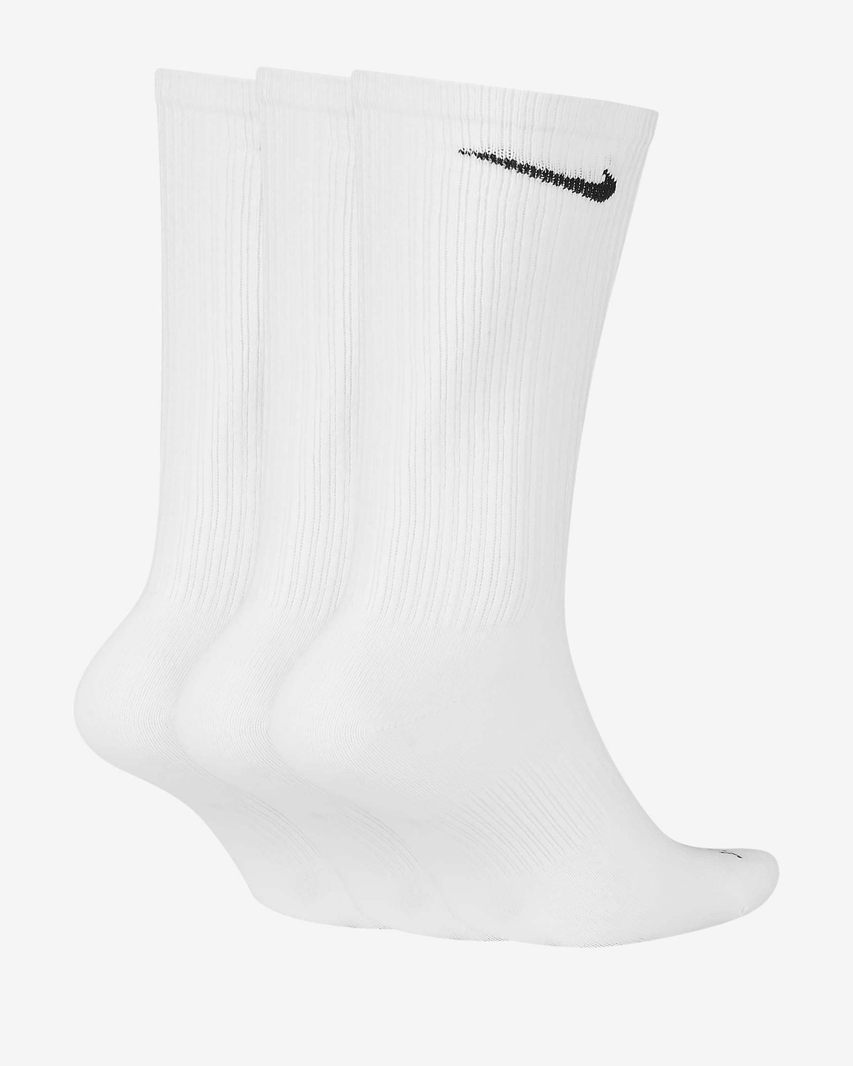 nike 3 pack everyday plus lightweight crew socks