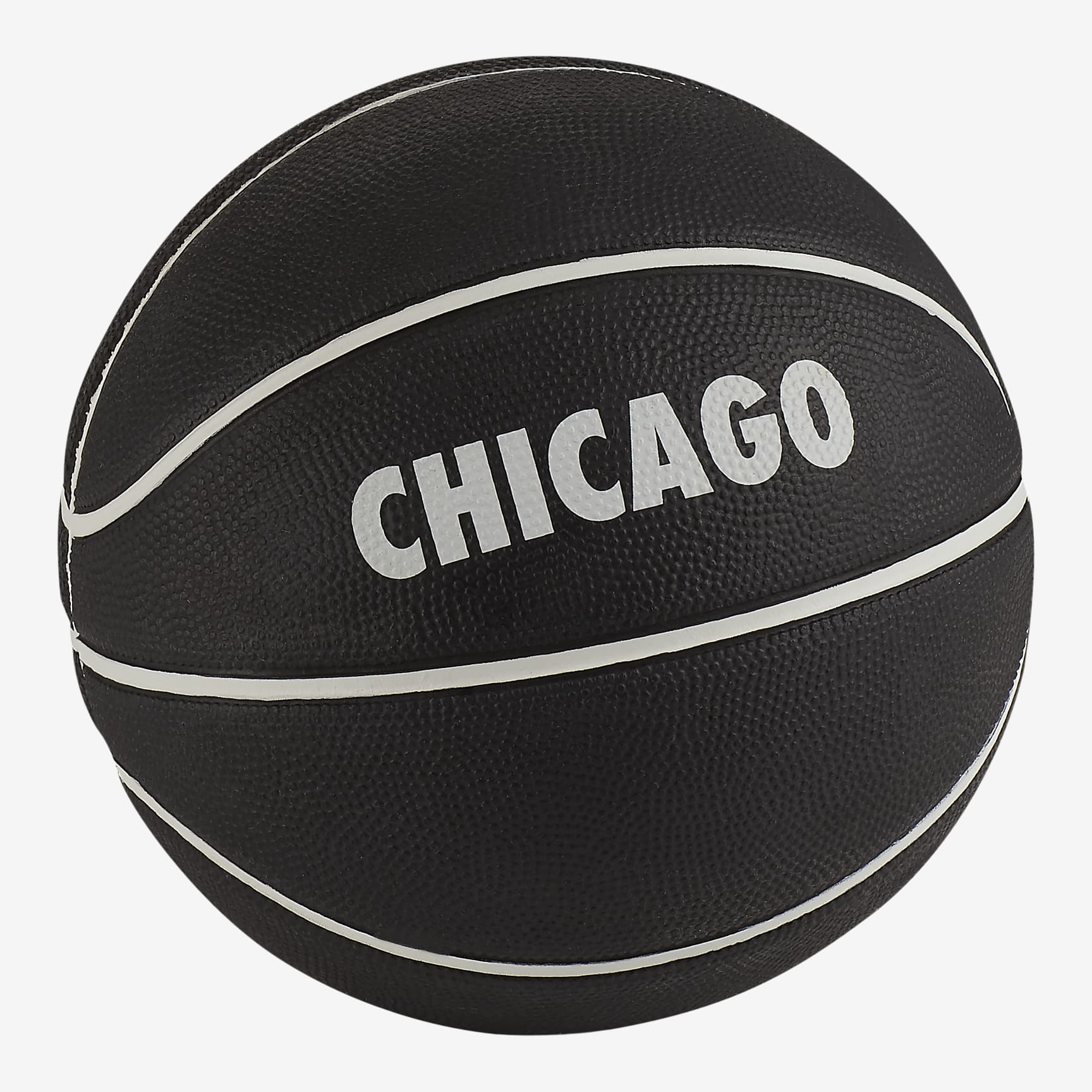 Nike Skills Chicago Basketball (Size 3) - Black/White/White