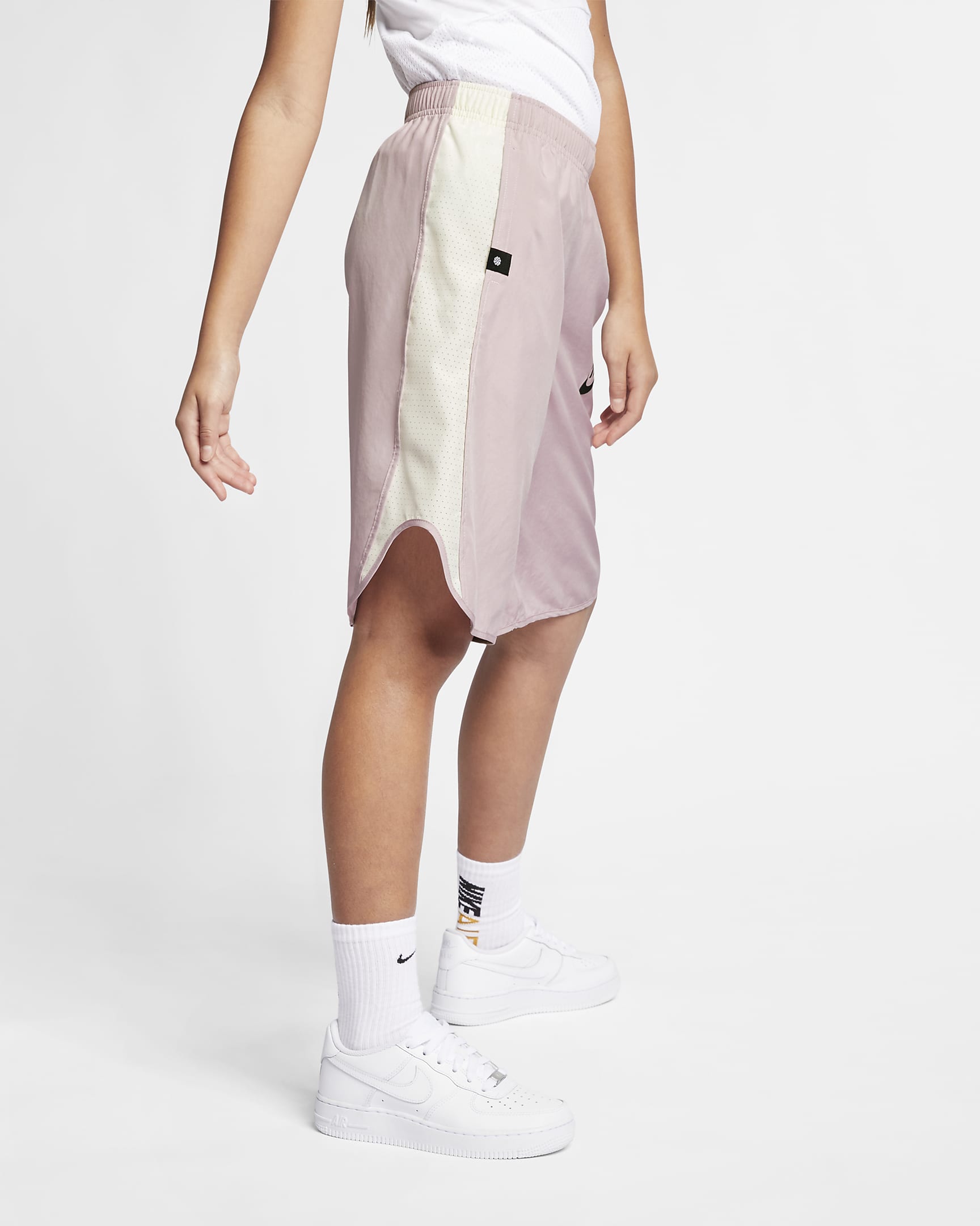 Nike Sportswear Older Kids' (Girls') Culottes - Plum Chalk