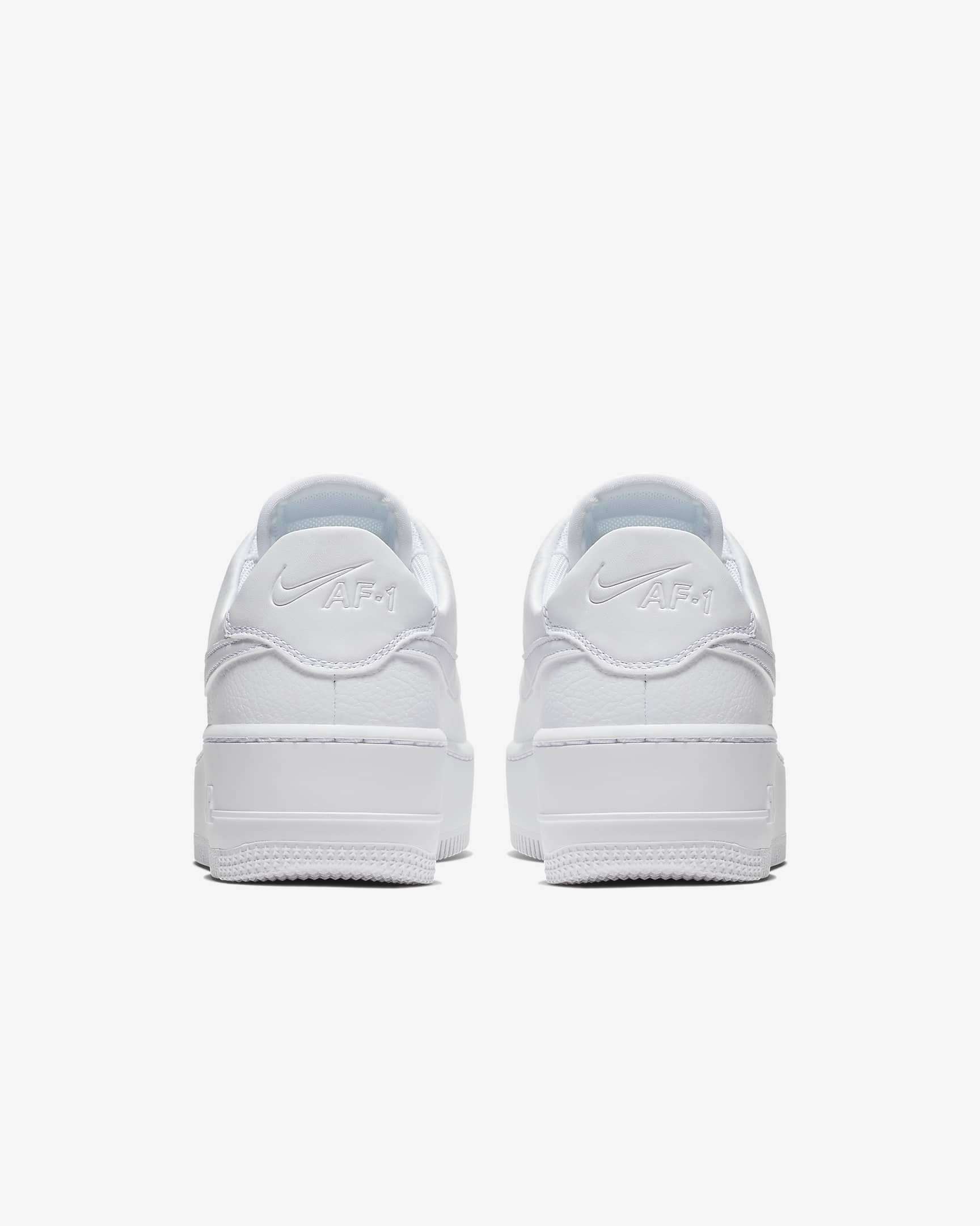 Nike Air Force 1 Sage Low Damesschoen - Wit/Wit/Wit