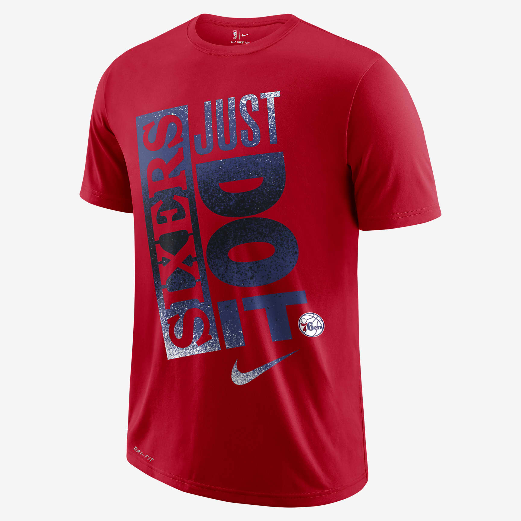 Philadelphia 76ers Nike Dri-FIT Men's NBA T-Shirt. Nike.com