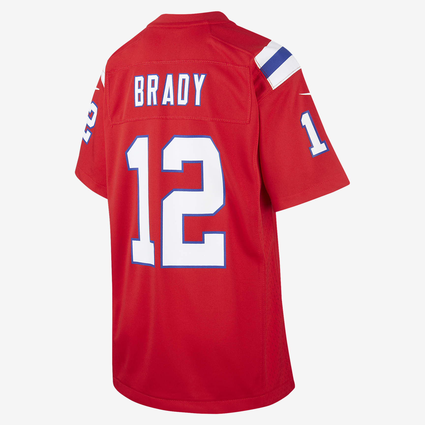NFL New England Patriots (Tom Brady) Older Kids' Game Jersey. Nike BE
