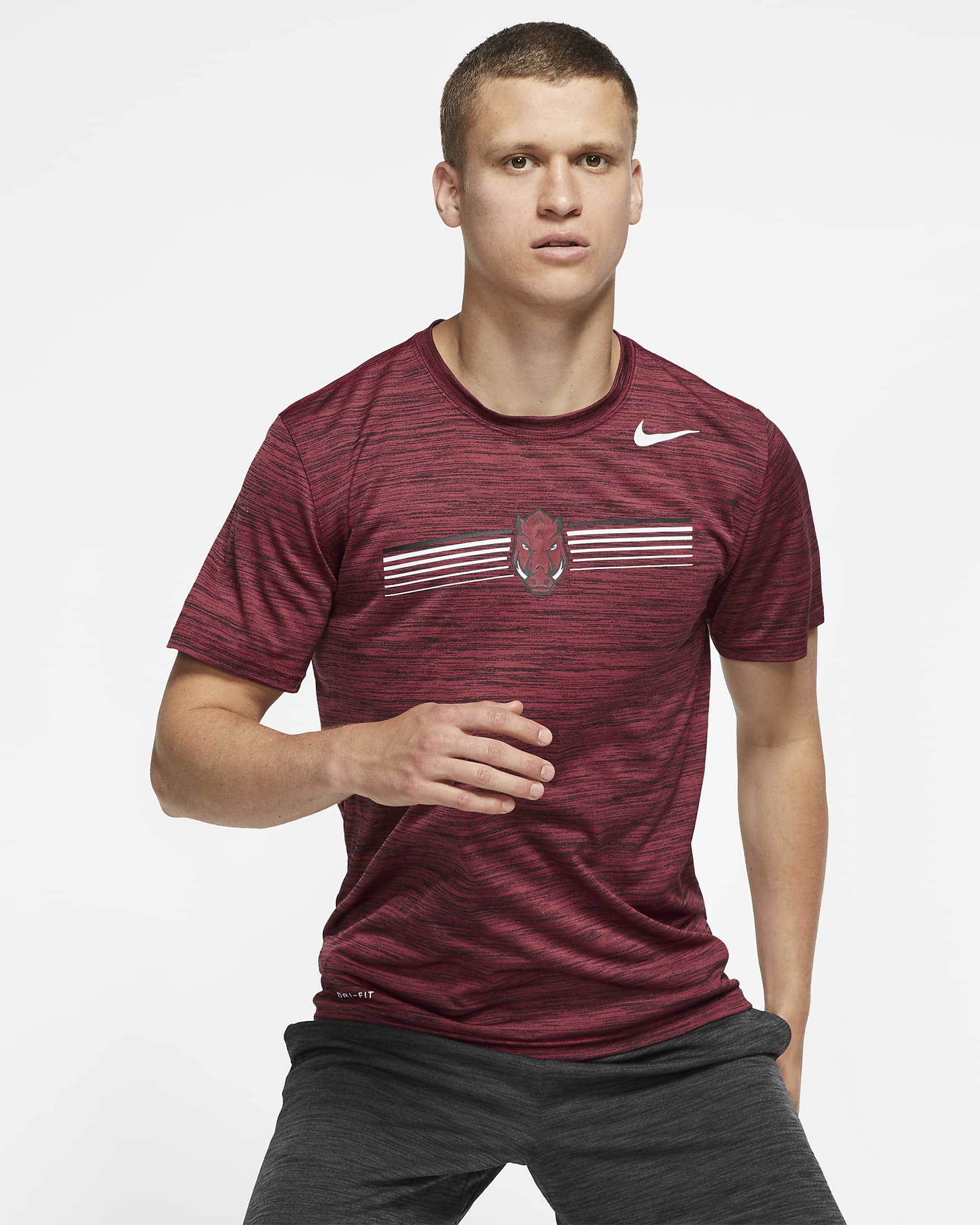 Nike College Dri-FIT Legend Velocity (Arkansas) Men's T-Shirt. Nike.com