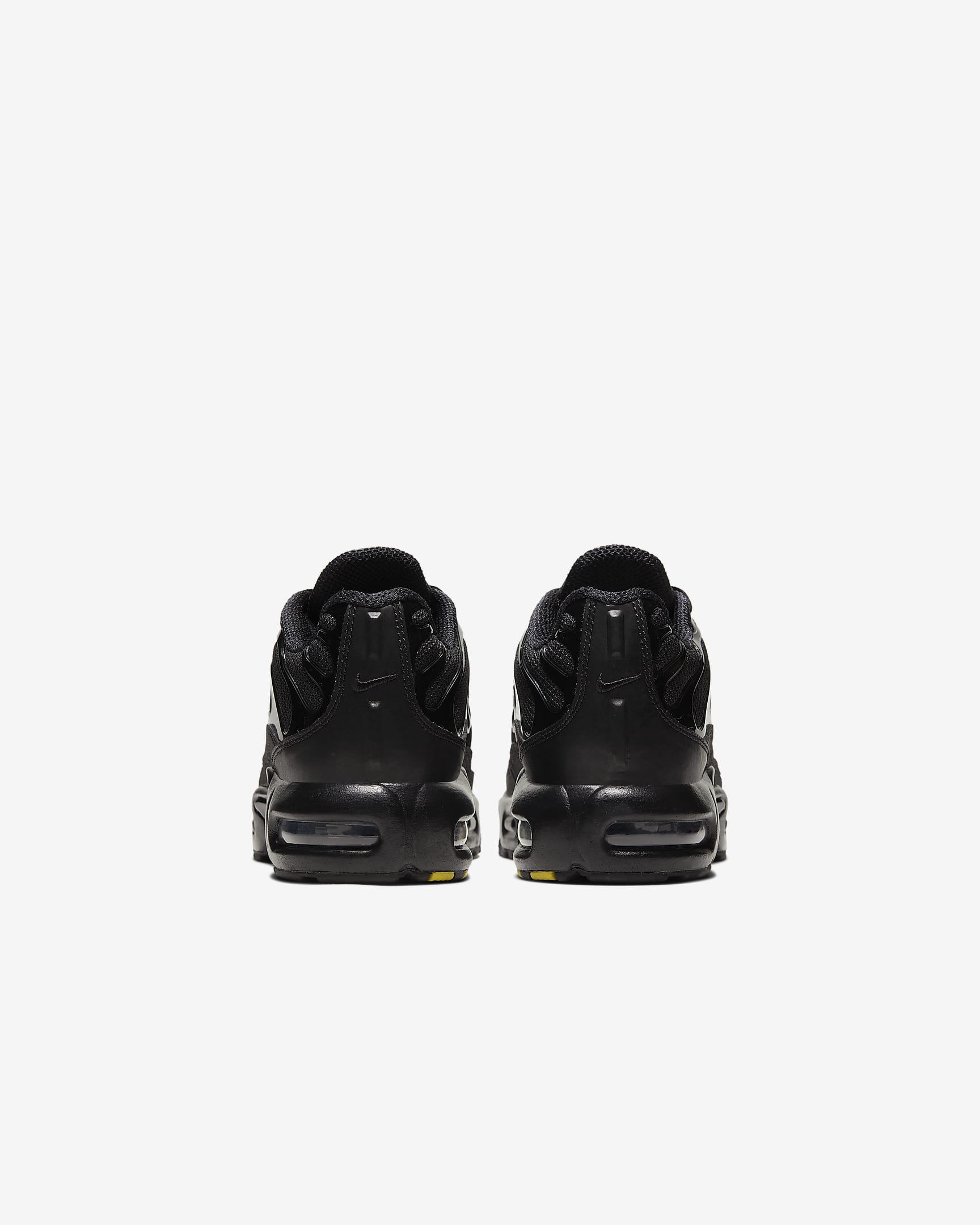 Nike Air Max Plus Younger Kids' Shoes - Black/Black/Black