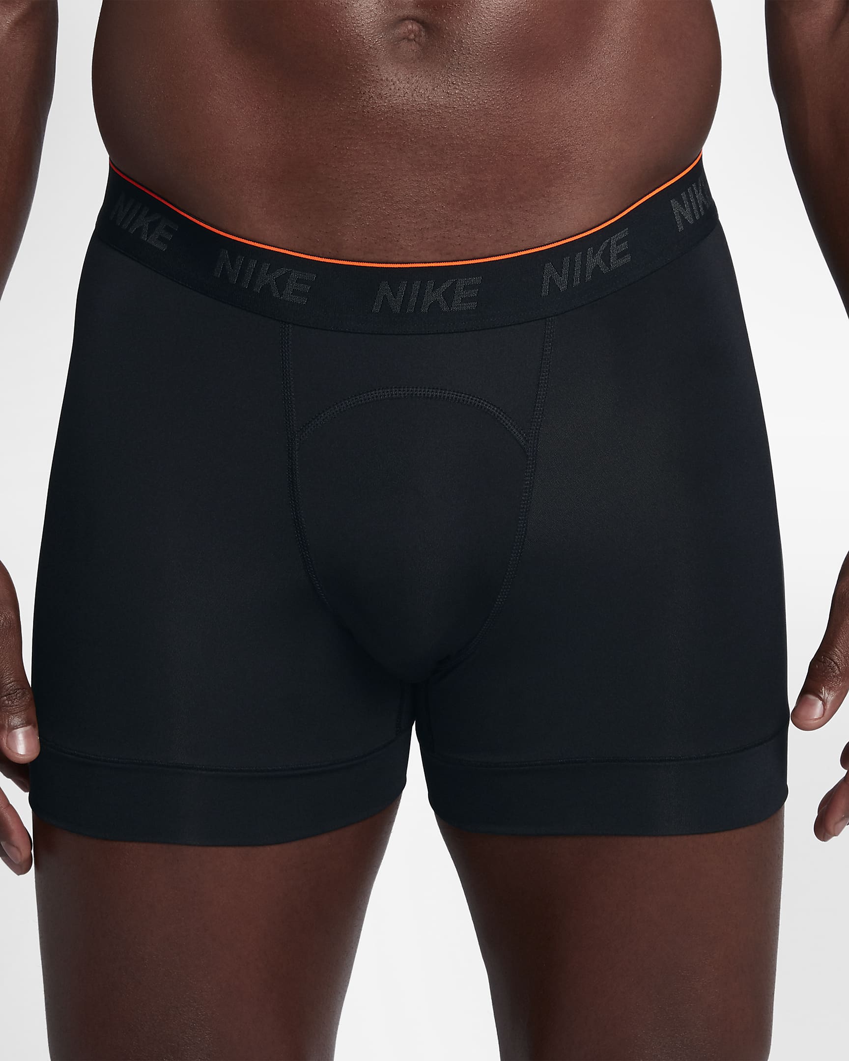 Nike Men's Underwear (2 Pairs) - Black/Black/White