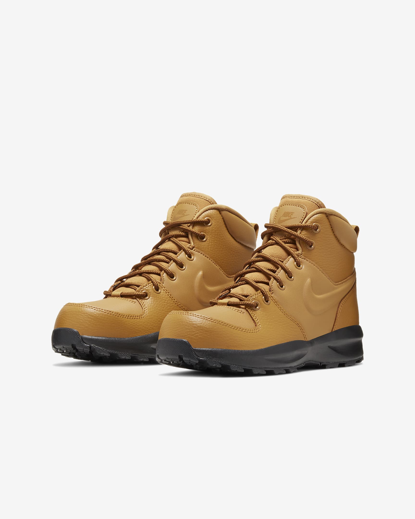 Nike Manoa LTR Big Kids' Boots - Wheat/Black/Wheat