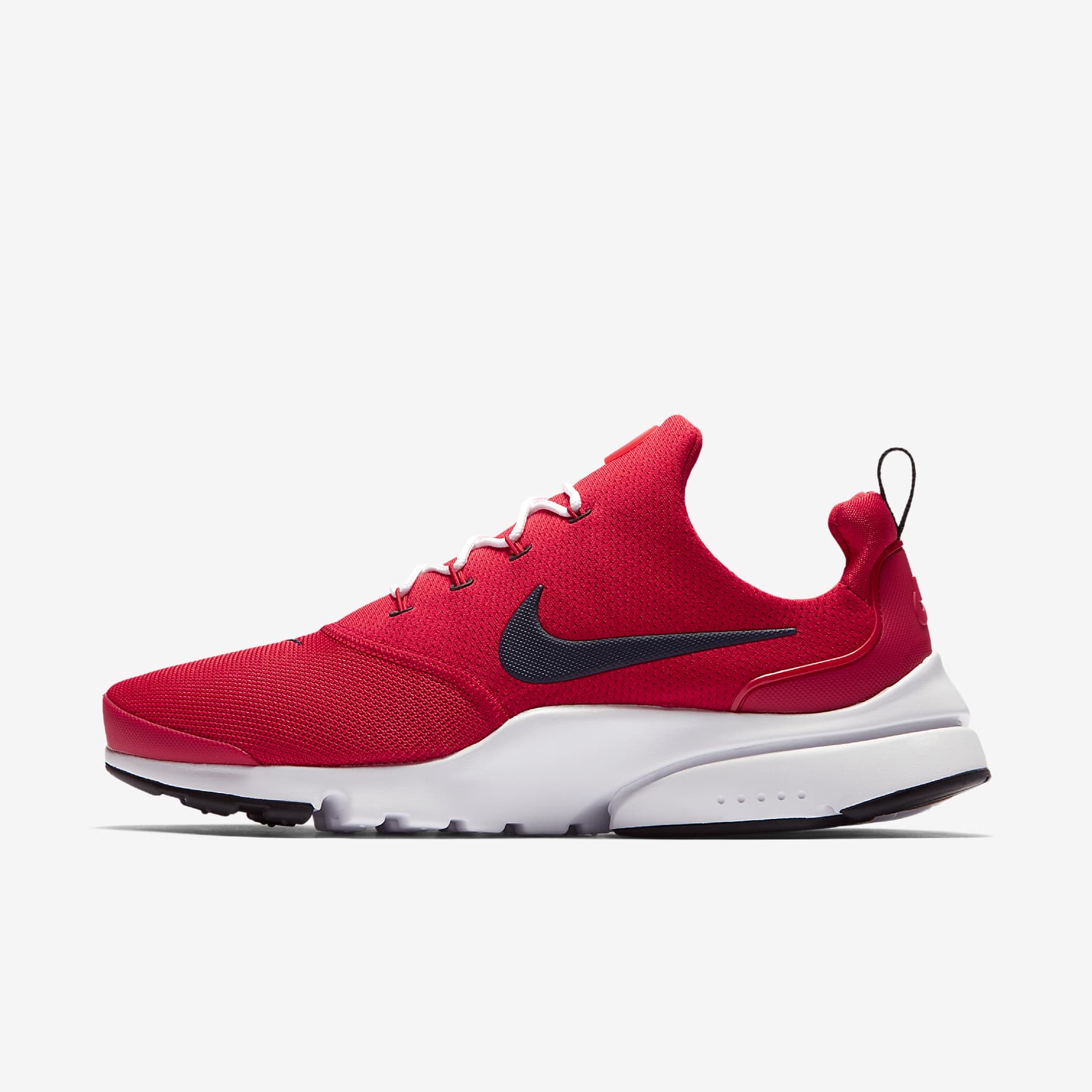 Nike Presto Fly Men's Shoe - University Red/Black/White/Blackened Blue