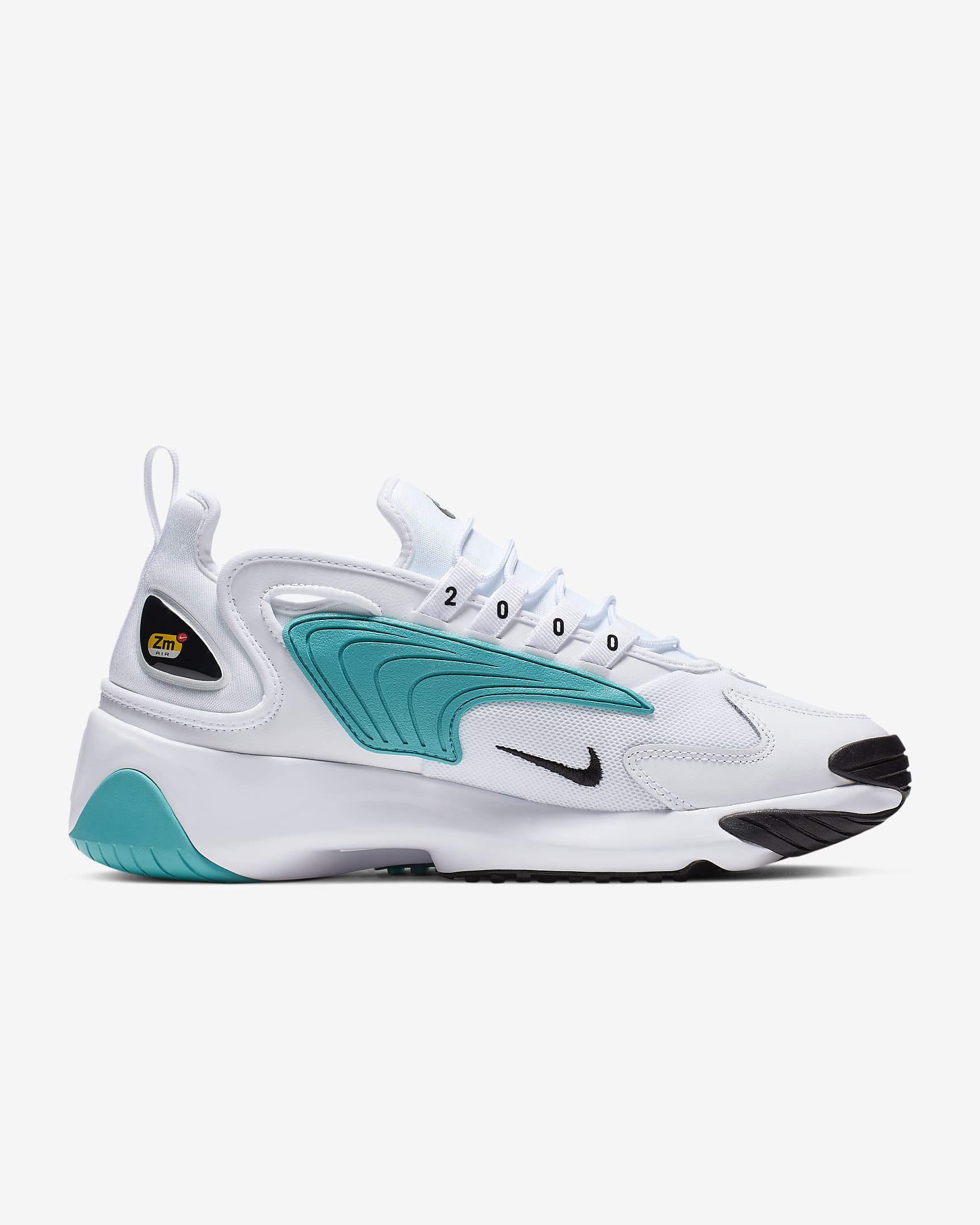 Nike Zoom 2K Men's Shoes - White/Teal Nebula/Black