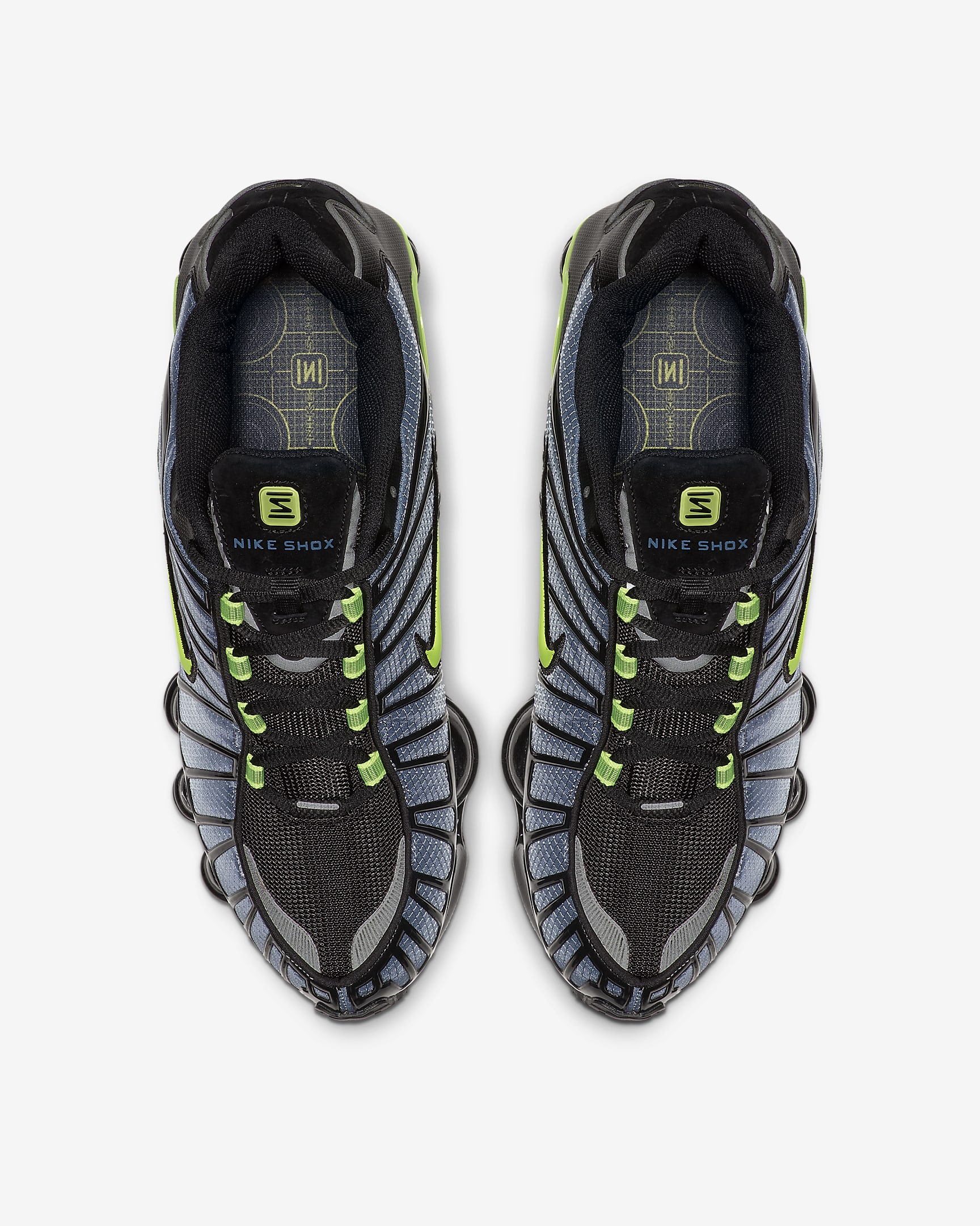 Nike Shox TL Shoes - Thunderstorm/Black/Volt