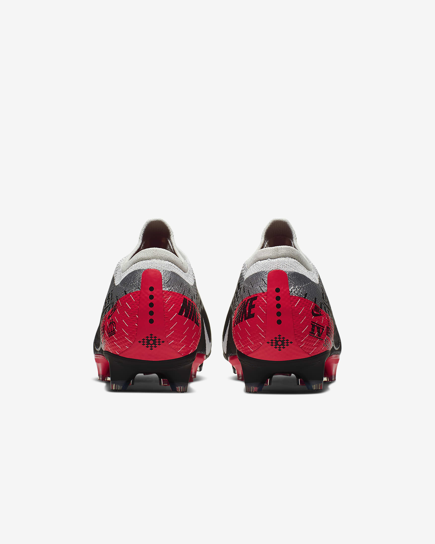 Nike Mercurial Vapor 13 Pro Neymar Jr. FG Firm-Ground Football Boots - Chrome/Red Orbit/Platinum Tint/Black