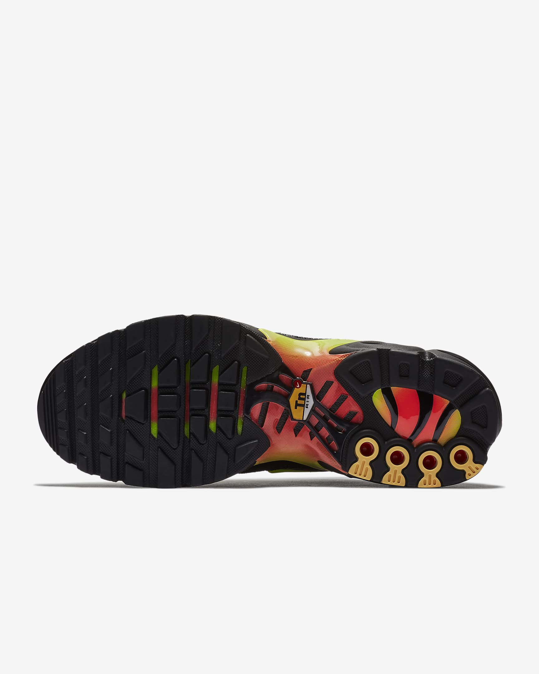 Chaussure Nike Air Max Plus TN SE pour Femme - Noir/Solar Red/Volt