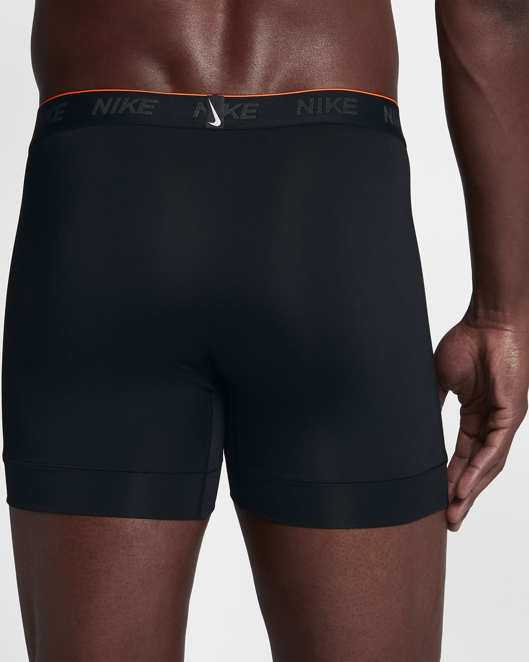 Nike Men's Underwear (2 Pairs) - Black/Black/White