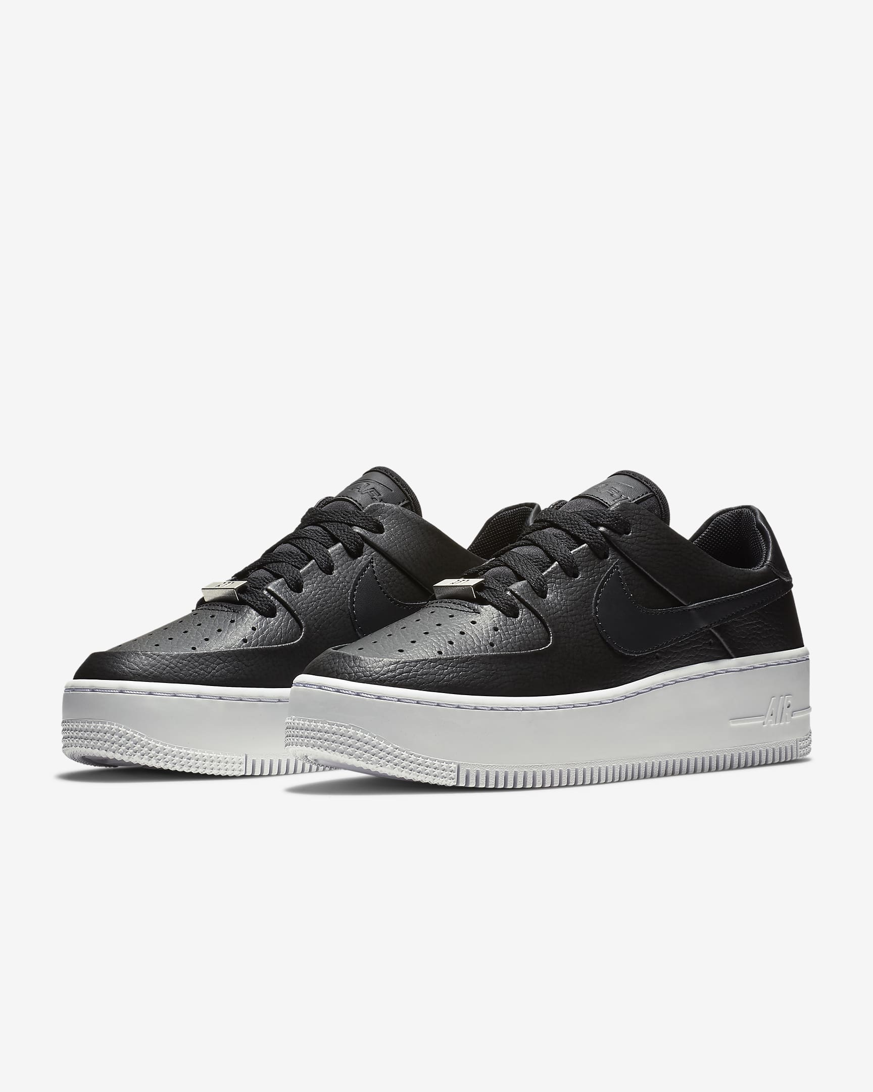 Nike Air Force 1 Sage Low Women's Shoe - Black/White/Black