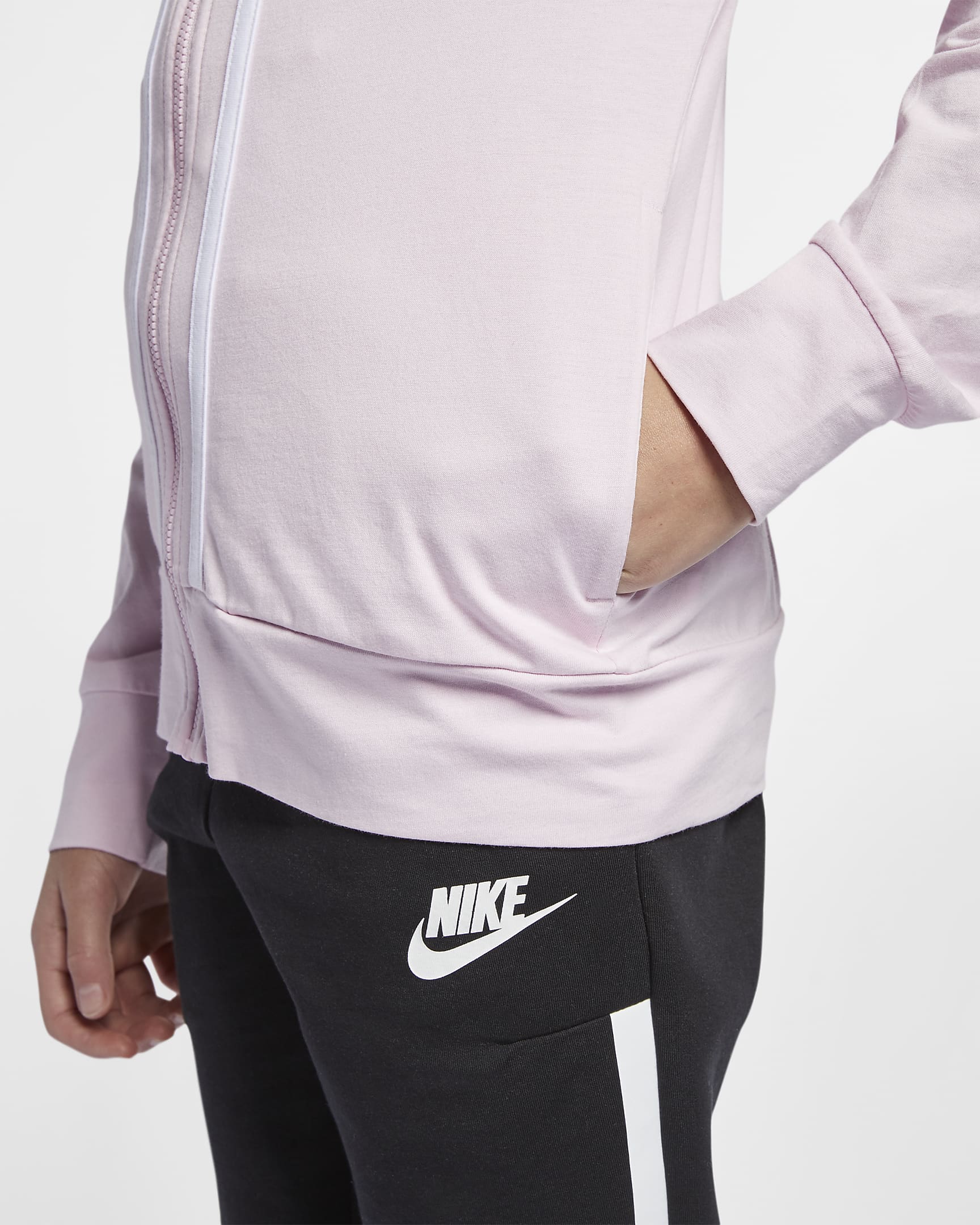Nike Sportswear Older Kids' (Girls') Full-Zip Hoodie. Nike CH