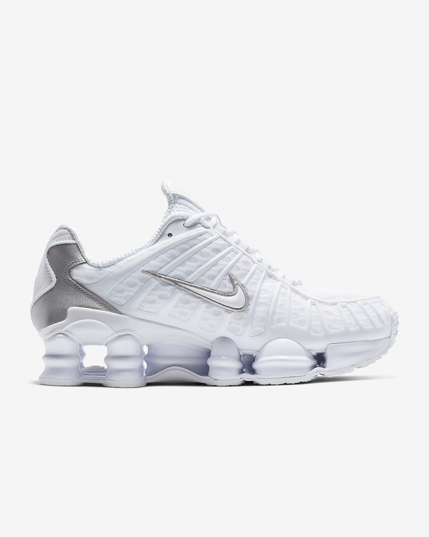 Chaussure Nike Shox TL - Blanc/Metallic Silver/Max Orange/Blanc