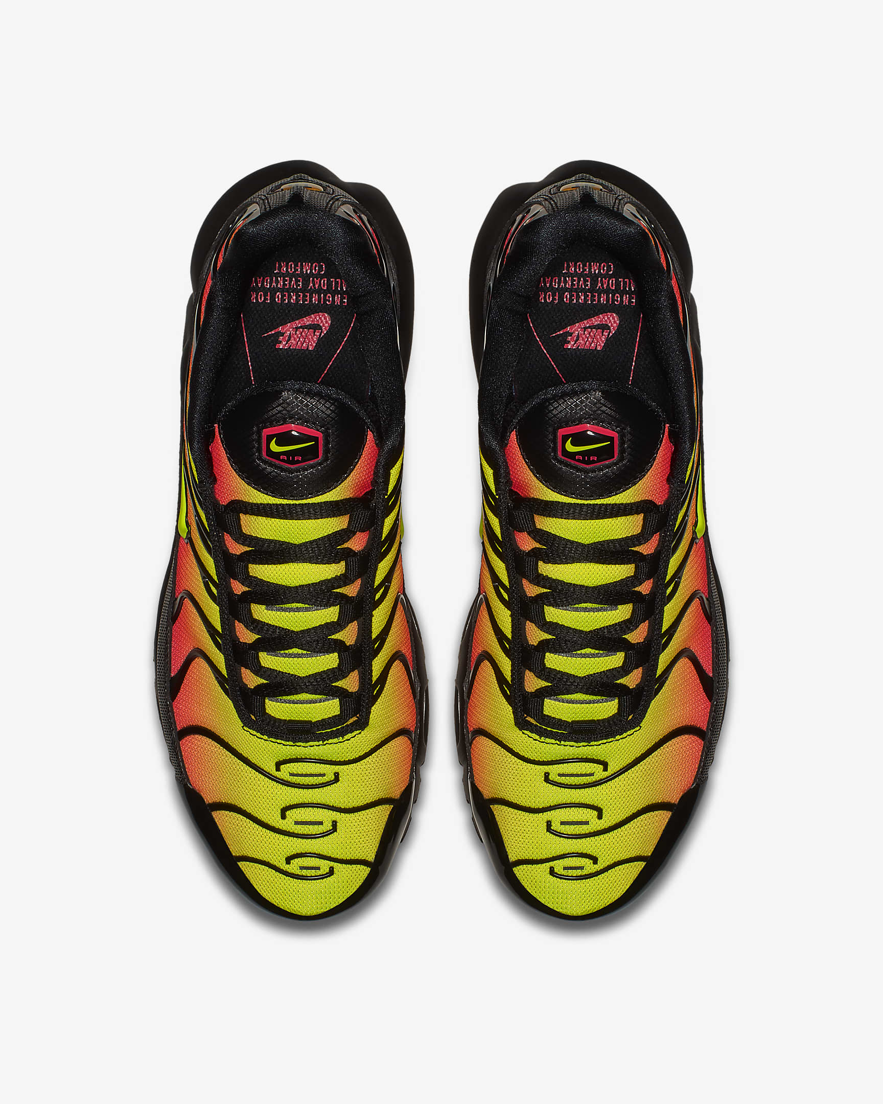 Nike Air Max Plus TN SE Zapatillas - Mujer - Negro/Solar Red/Volt