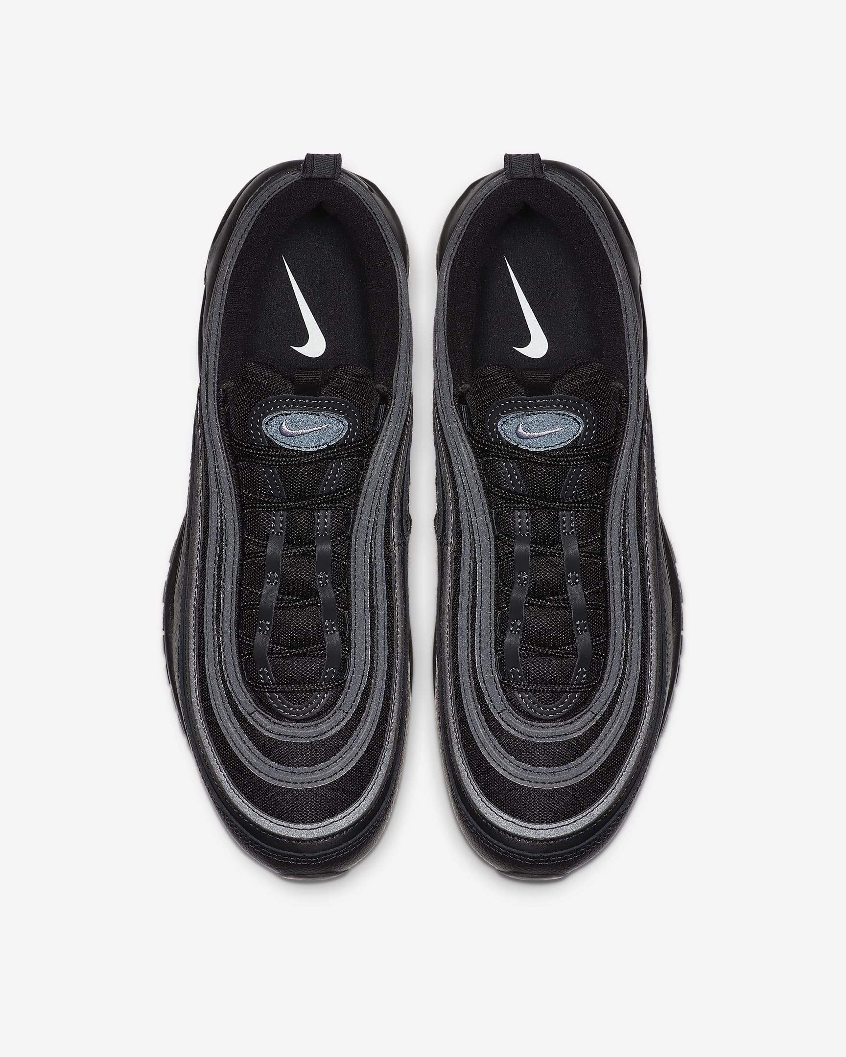 Nike Air Max 97 男鞋 - 黑色/Anthracite/白色