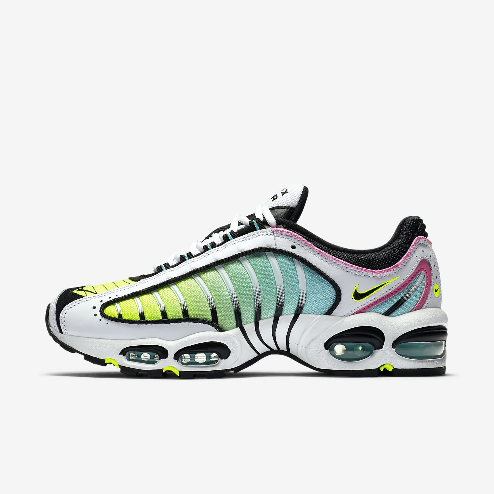 Nike Air Max Tailwind IV Men's Shoe - White/China Rose/Aurora Green/Black