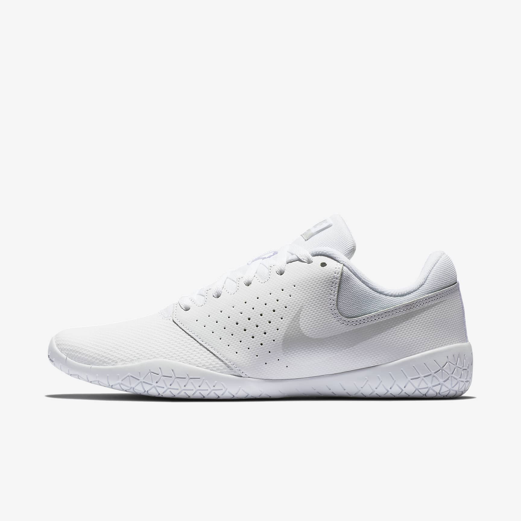 Calzado de cheerleading para mujer Nike Sideline IV - Blanco/Blanco/Platino puro