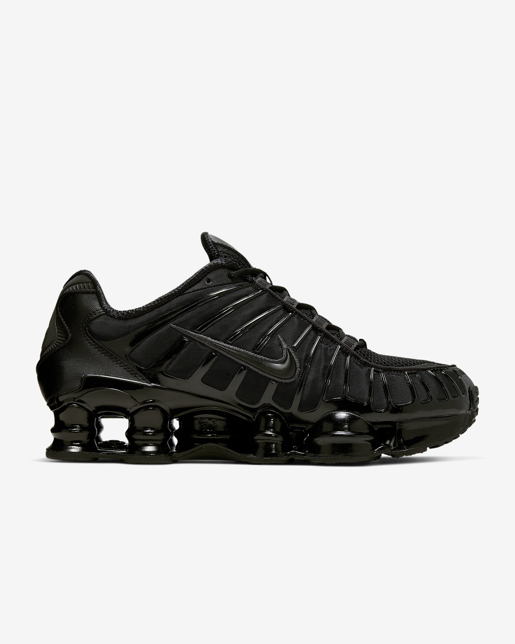 Nike Shox TL Men's Shoes - Black/Metallic Hematite/Max Orange/Black