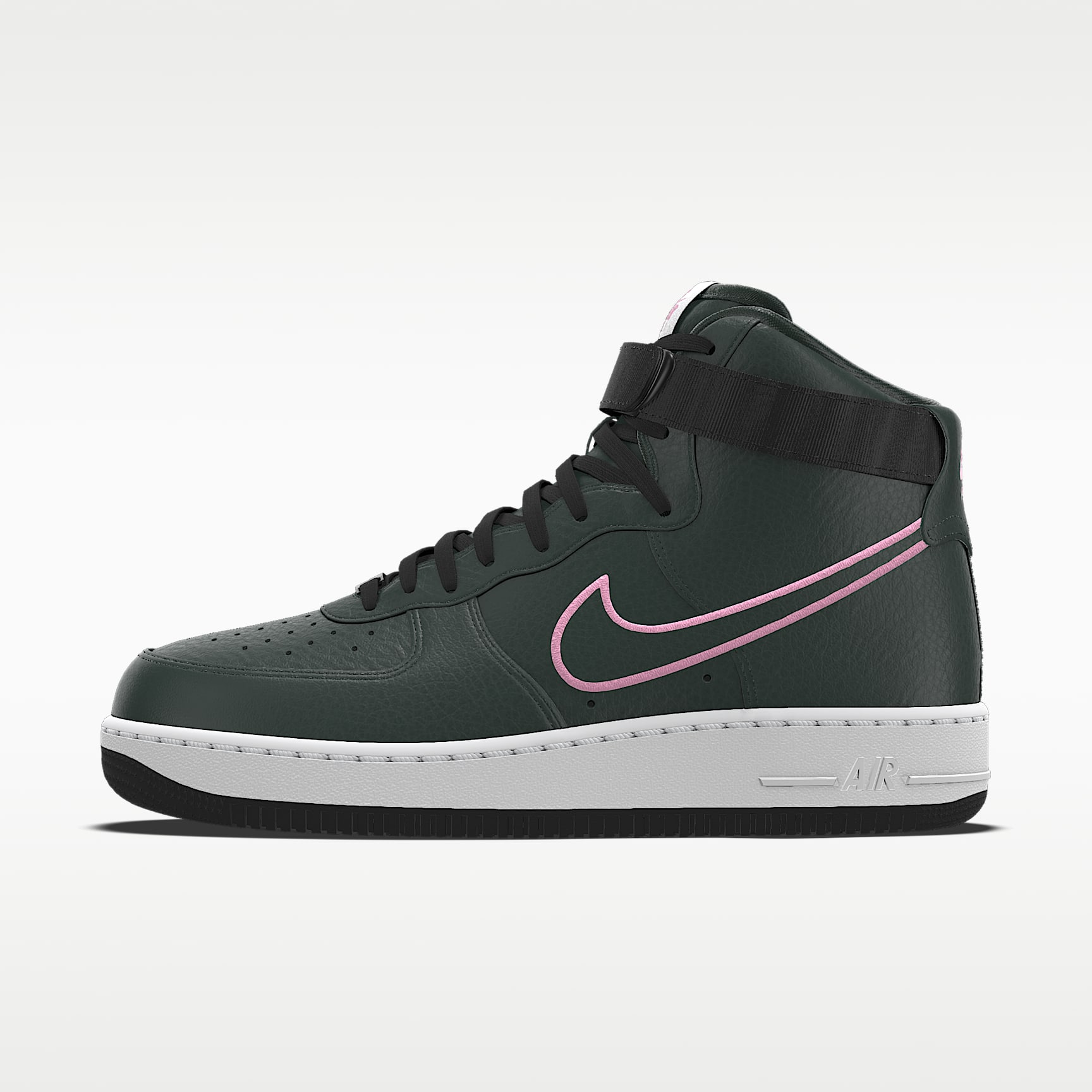 Nike Air Force 1 High By You, Svart