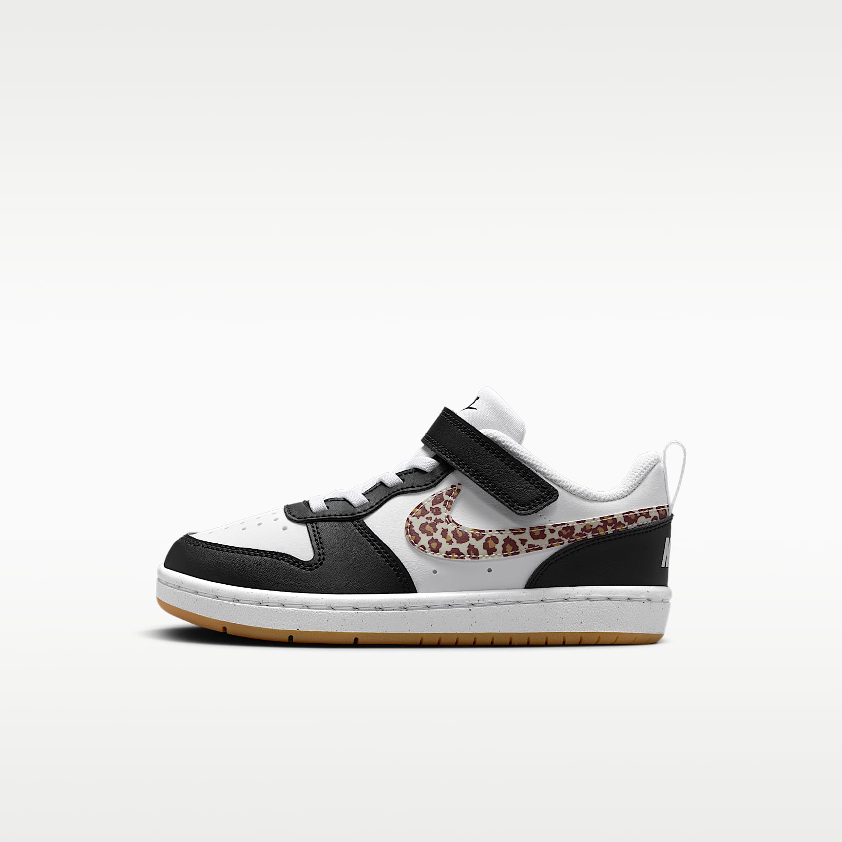 Nike Court Borough Low, Svart