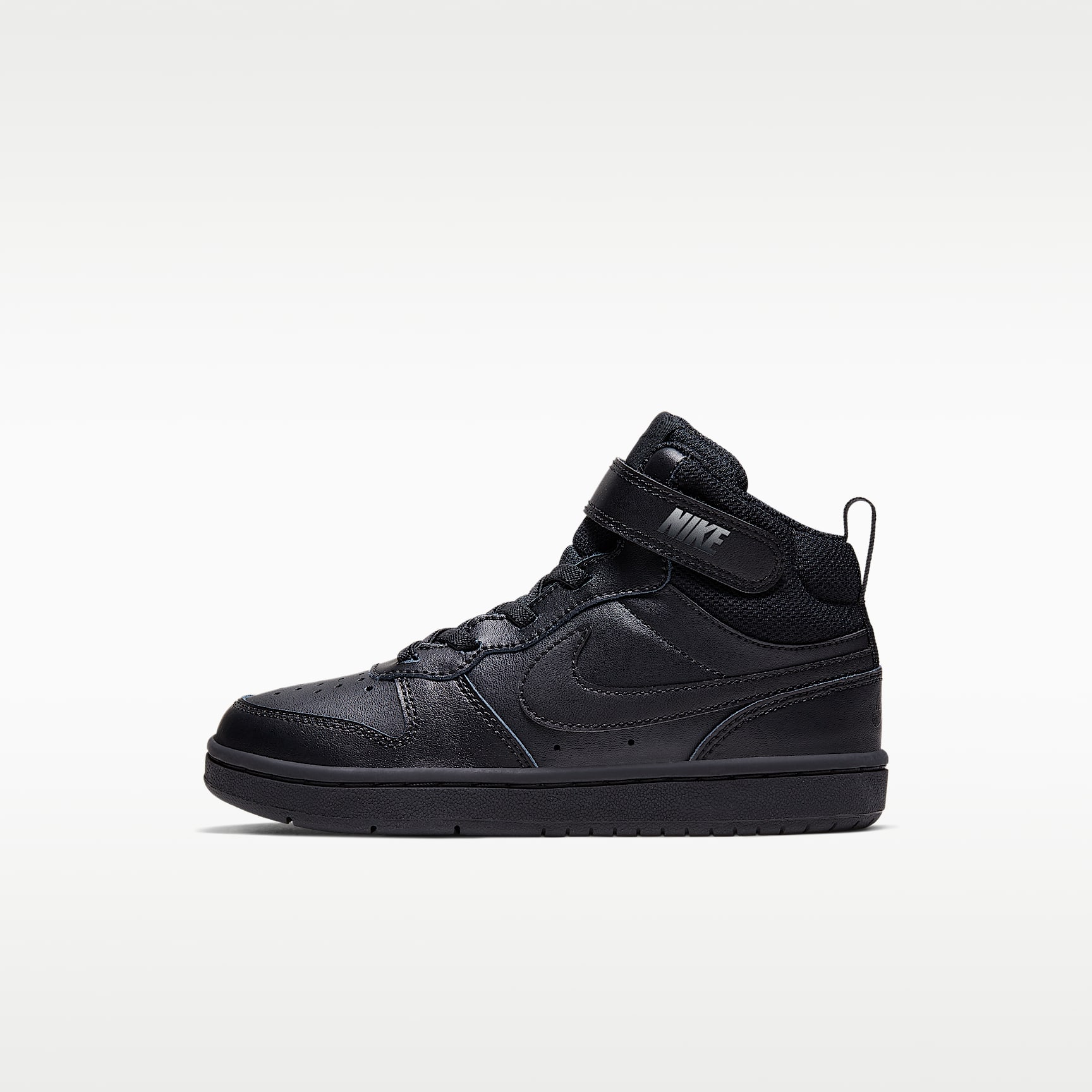 Nike Court Borough Mid 2, Svart
