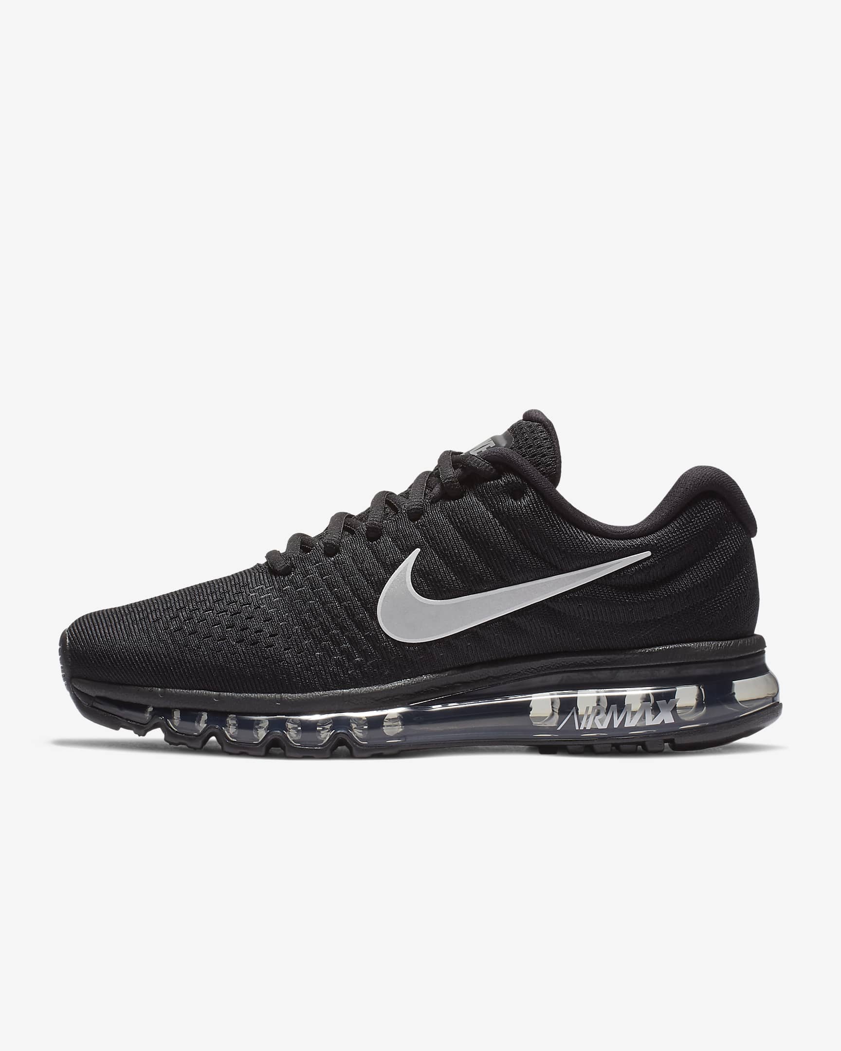 Tenis para hombre Nike Air Max 2017 - Negro/Antracita/Blanco