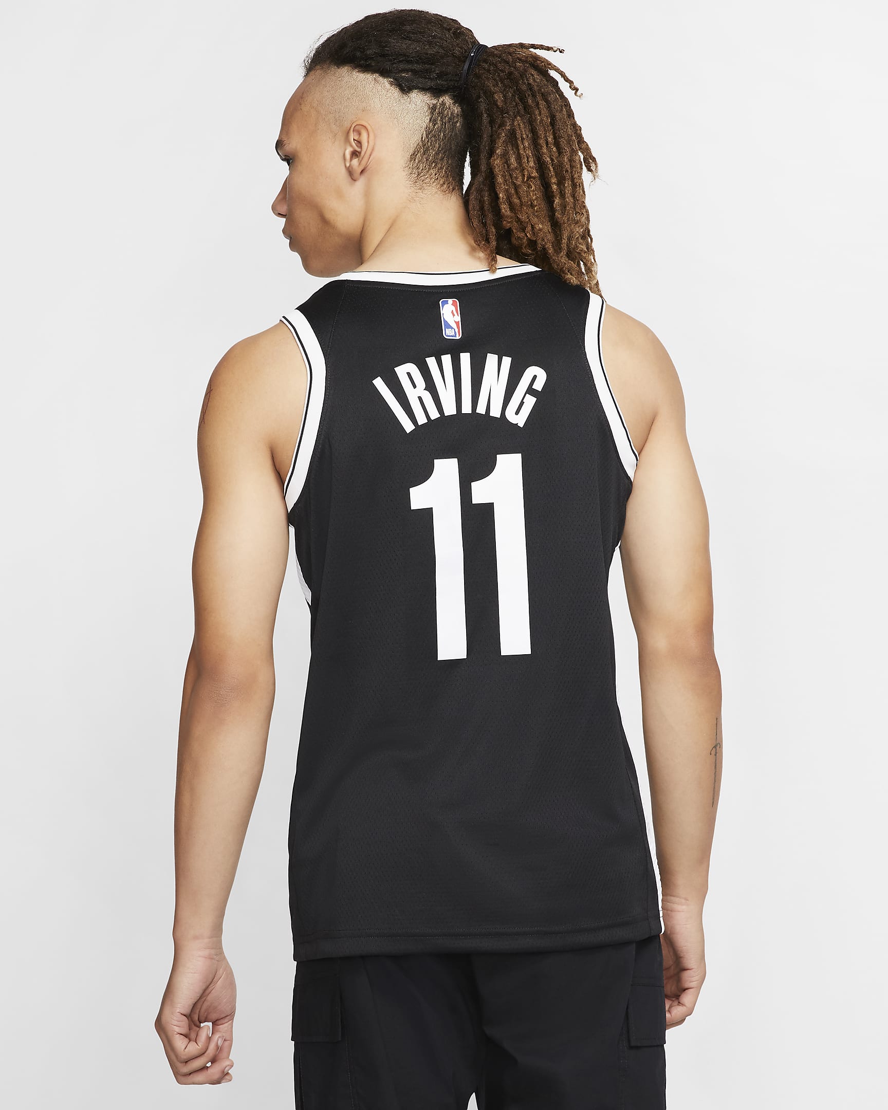 Kyrie Irving Nets Icon Edition Nike NBA Swingman Jersey. Nike ID