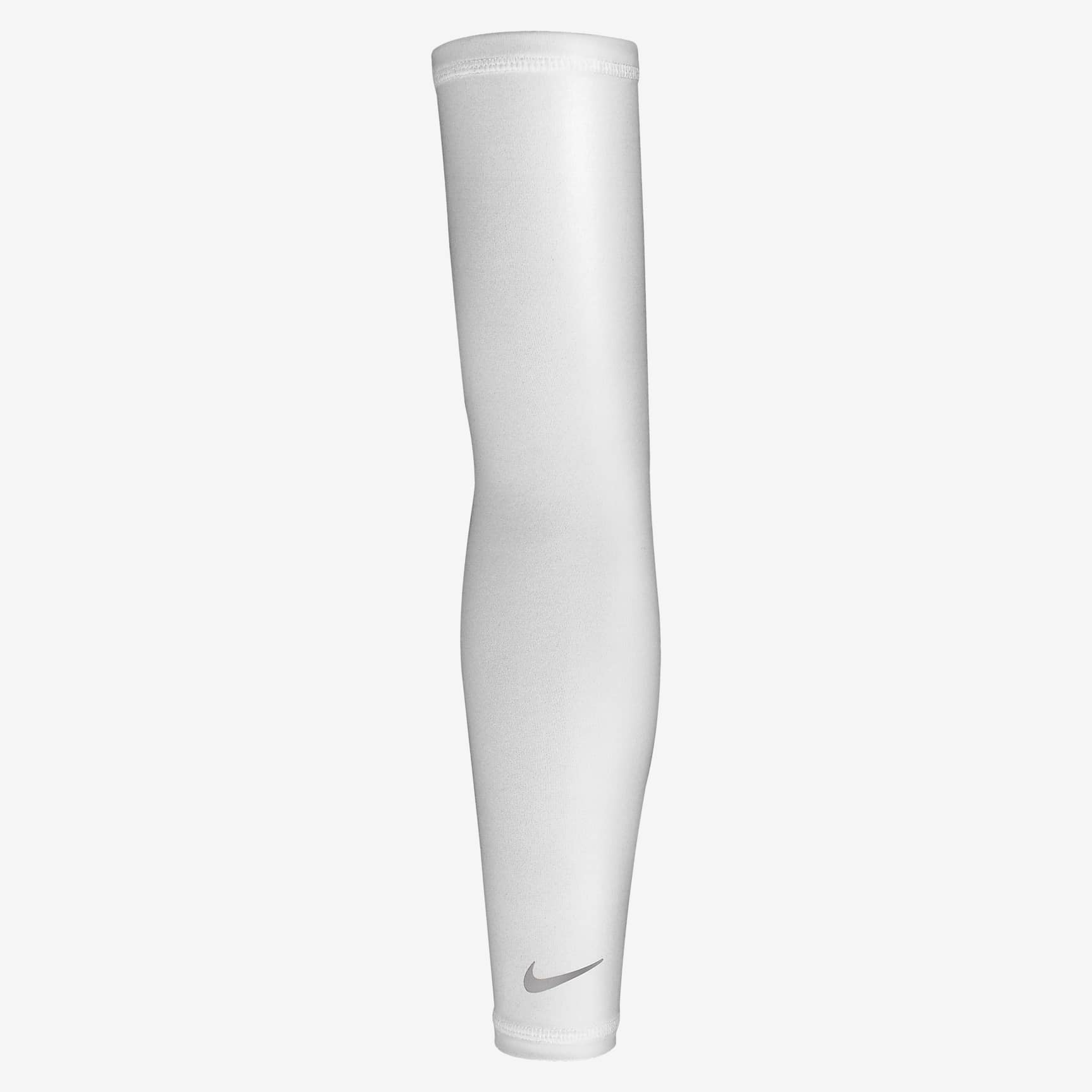 Nike Lightweight Running Sleeves - White/Silver