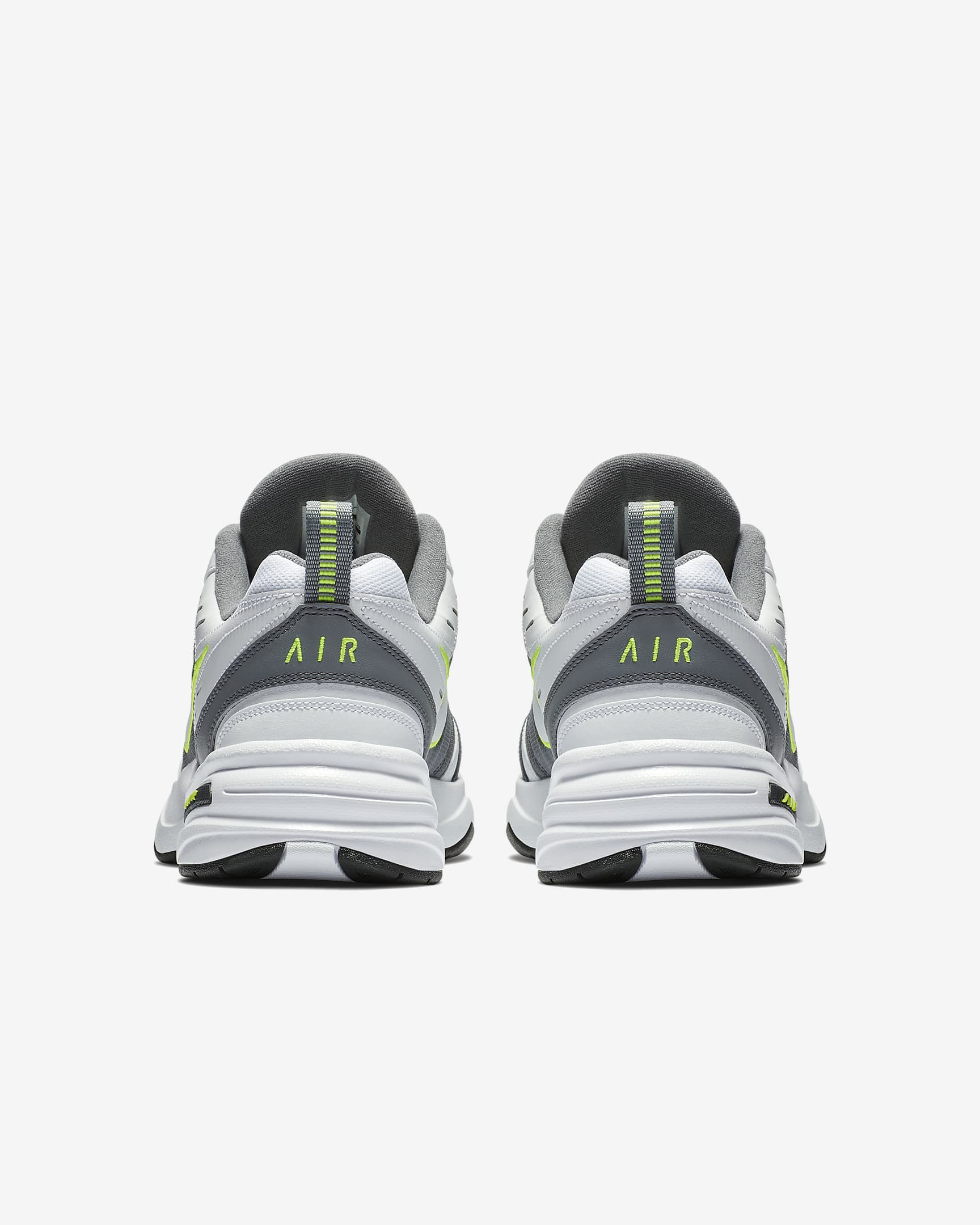 Nike Air Monarch IV Men's Workout Shoes - White/Cool Grey/Anthracite/White