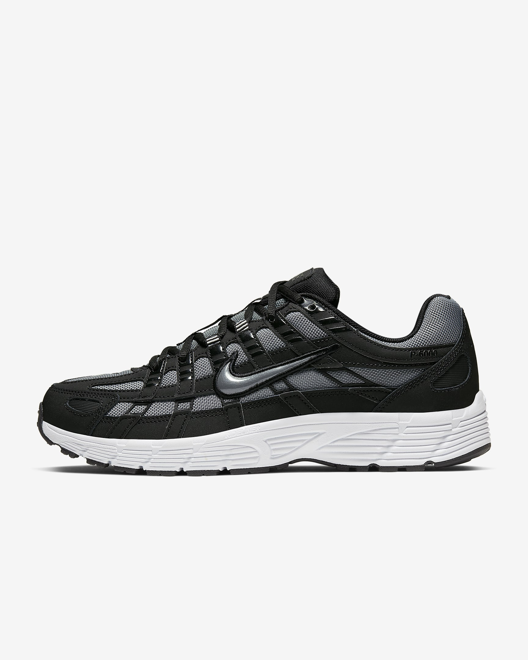 Calzado Nike P-6000 - Negro/Blanco/Gris azulado