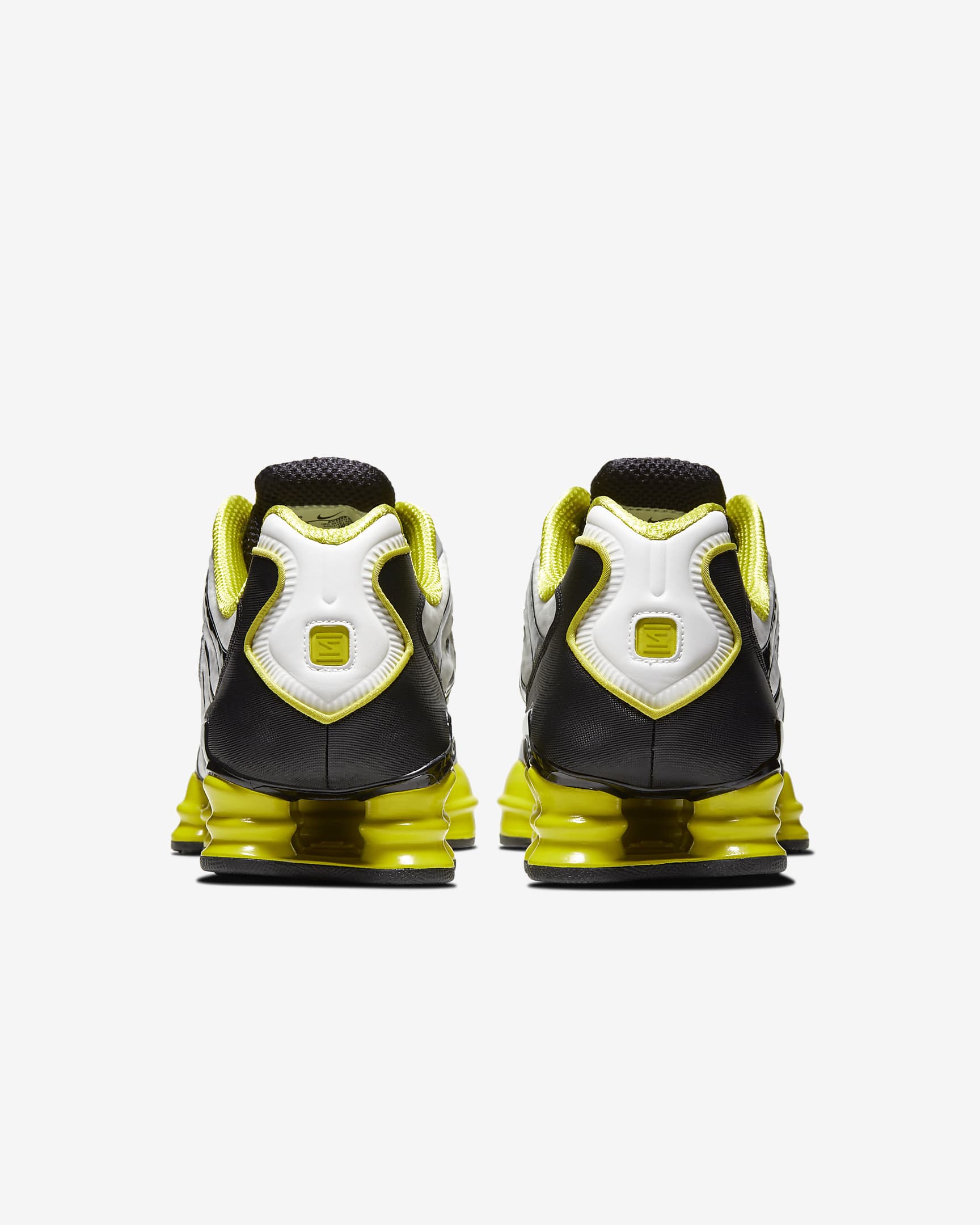 Nike Shox TL Men's Shoes - Platinum Tint/Flat Silver/Black/Dynamic Yellow