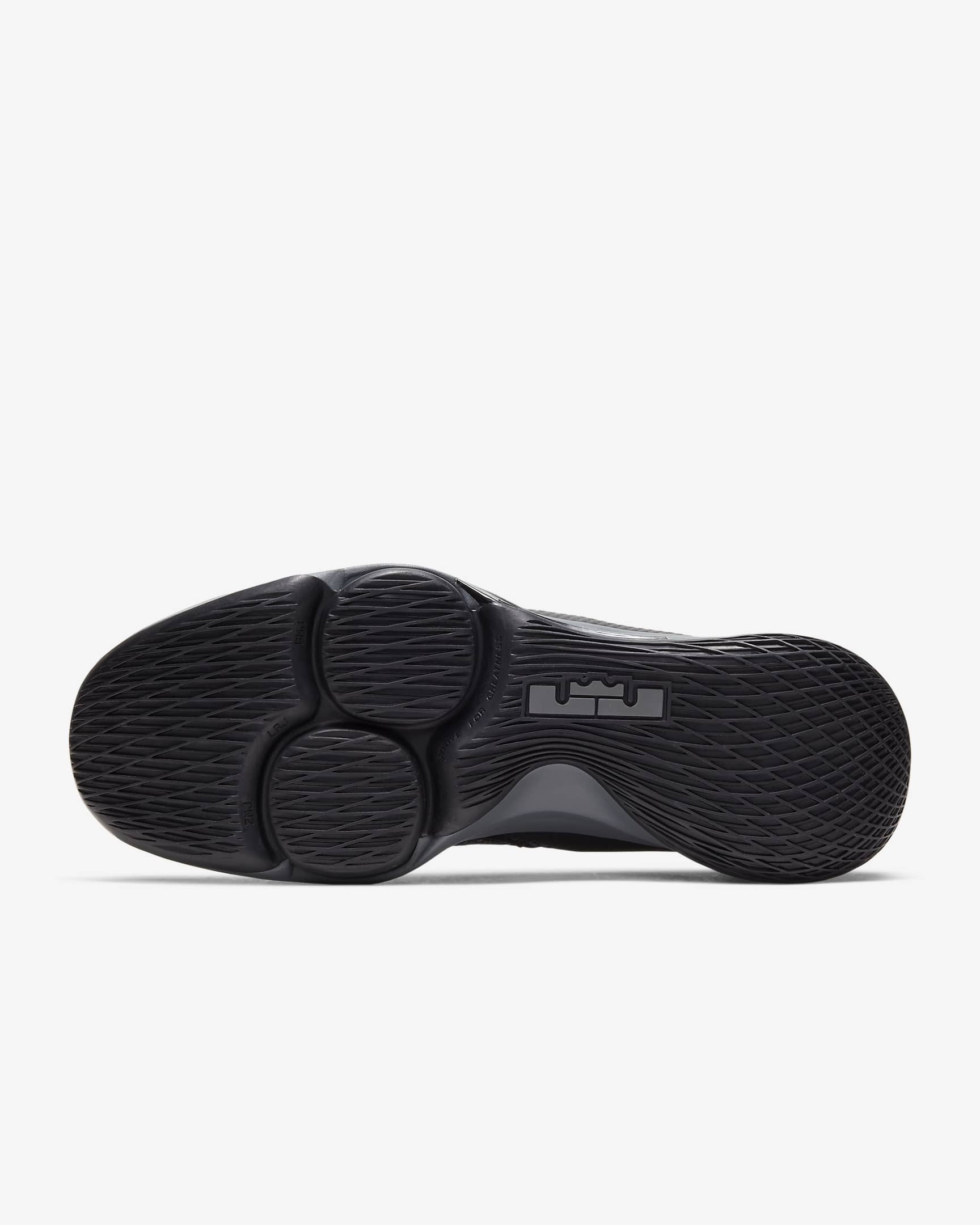 LeBron Witness 4 Basketball Shoes - Black/Iron Grey/Anthracite/Black