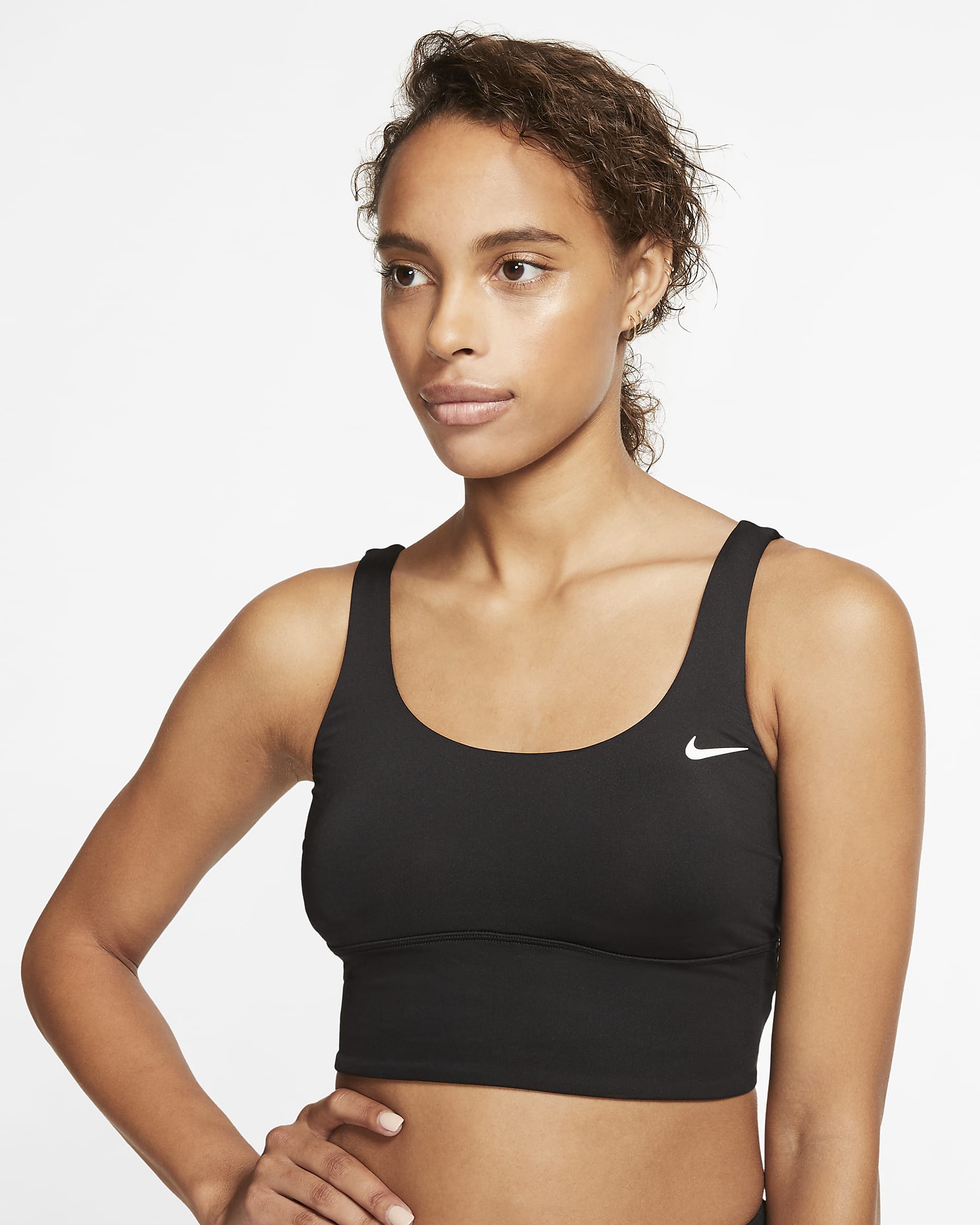 Nike Essential Womens Scoop Neck Midkini Swim Top 4532