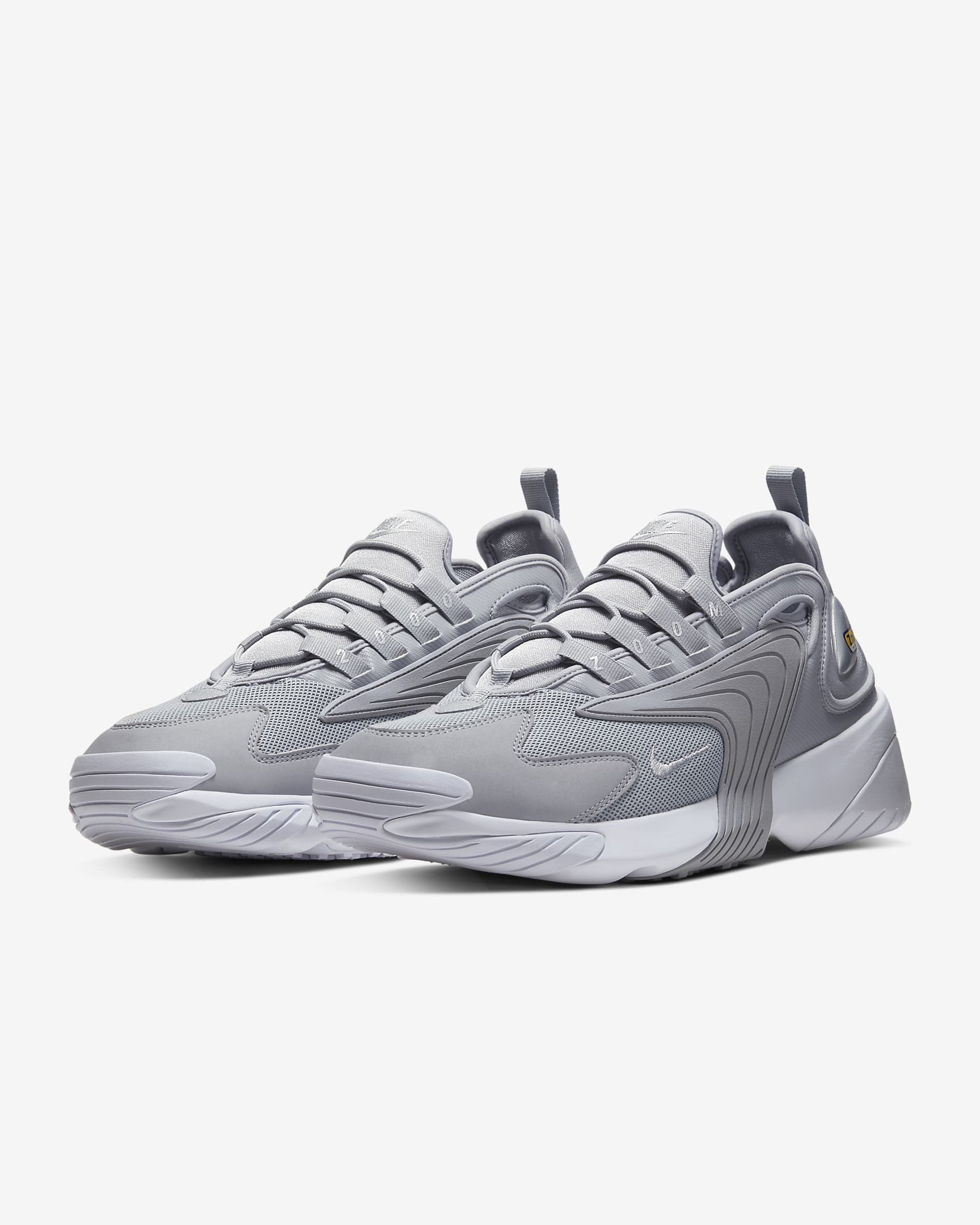 Nike Zoom 2K Men's Shoe - Wolf Grey/Metallic Silver/White/Wolf Grey