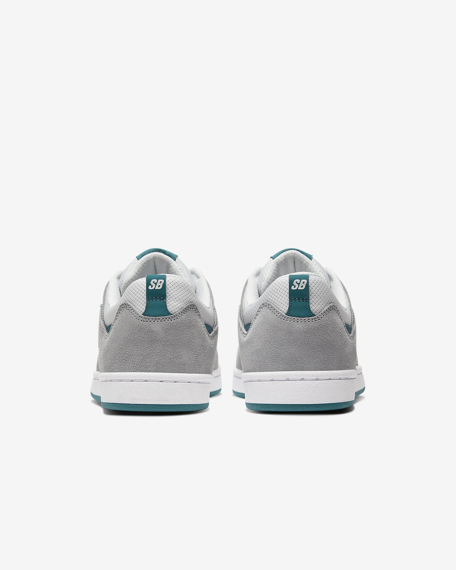 Nike SB Alleyoop Skate Shoes - Particle Grey/Photon Dust/White/Geode Teal