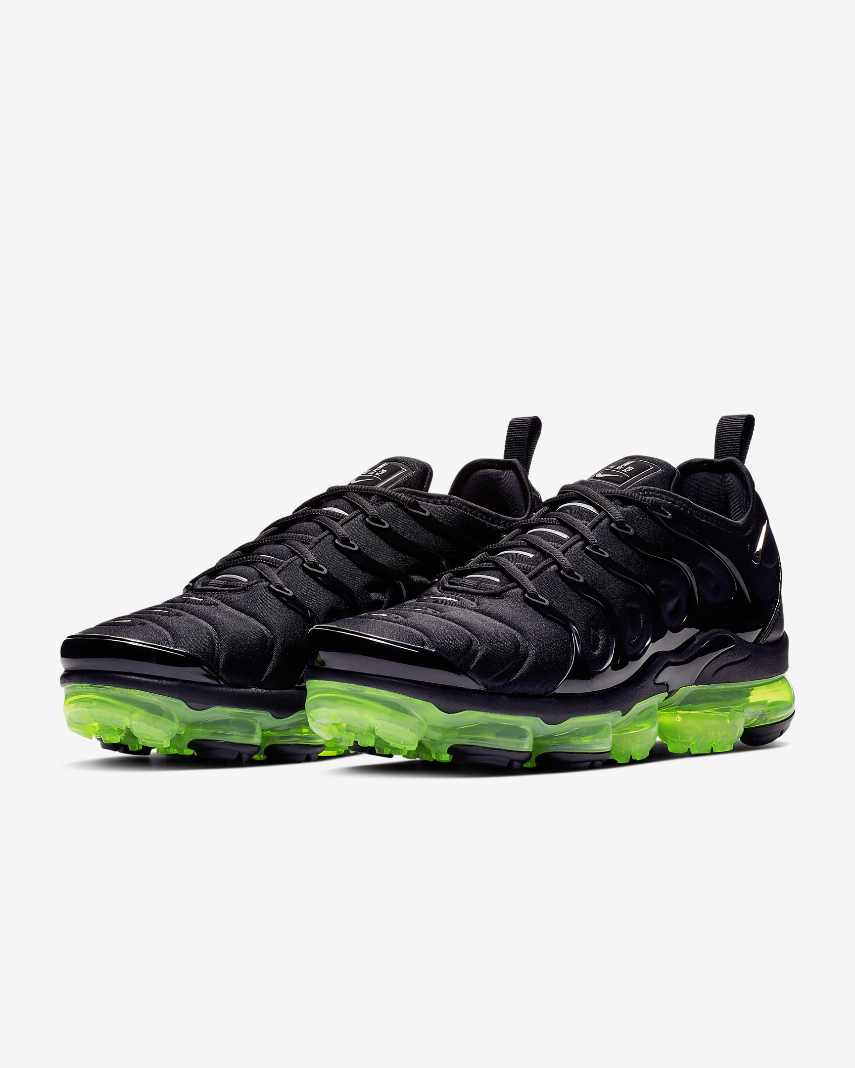 Nike Air VaporMax Plus Men's Shoes - Black/Volt/Reflect Silver