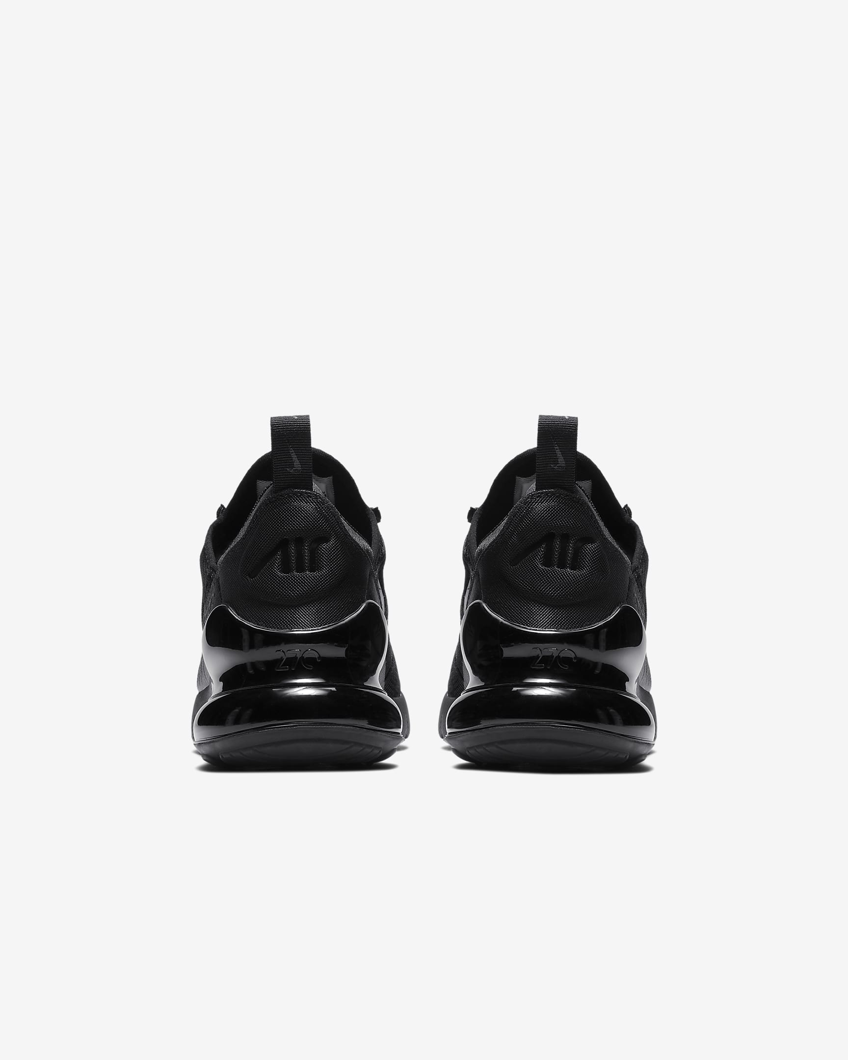 Nike Air Max 270-sko til store børn - sort/sort