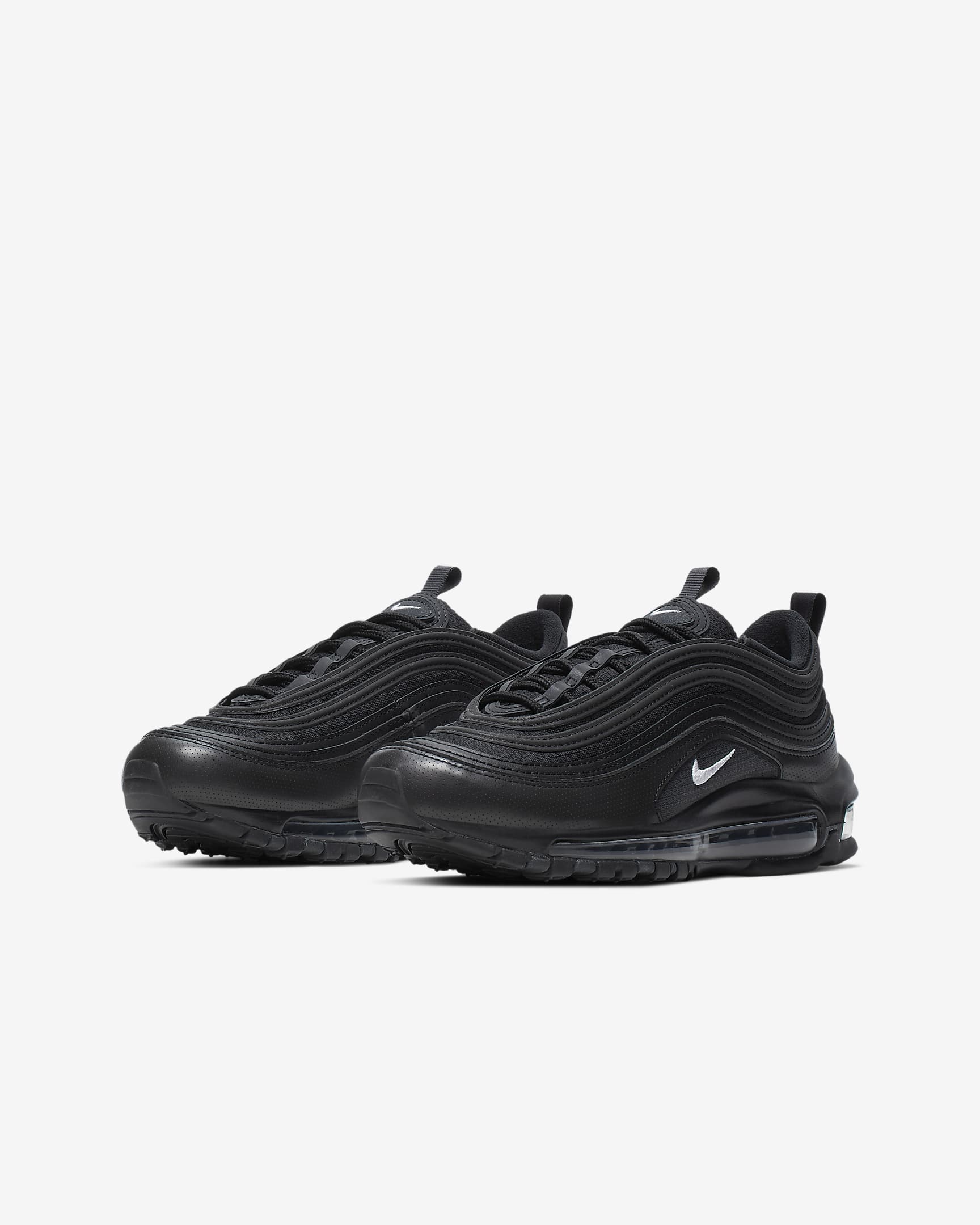 Nike Air Max 97 Older Kids' Shoes - Black/Anthracite/White