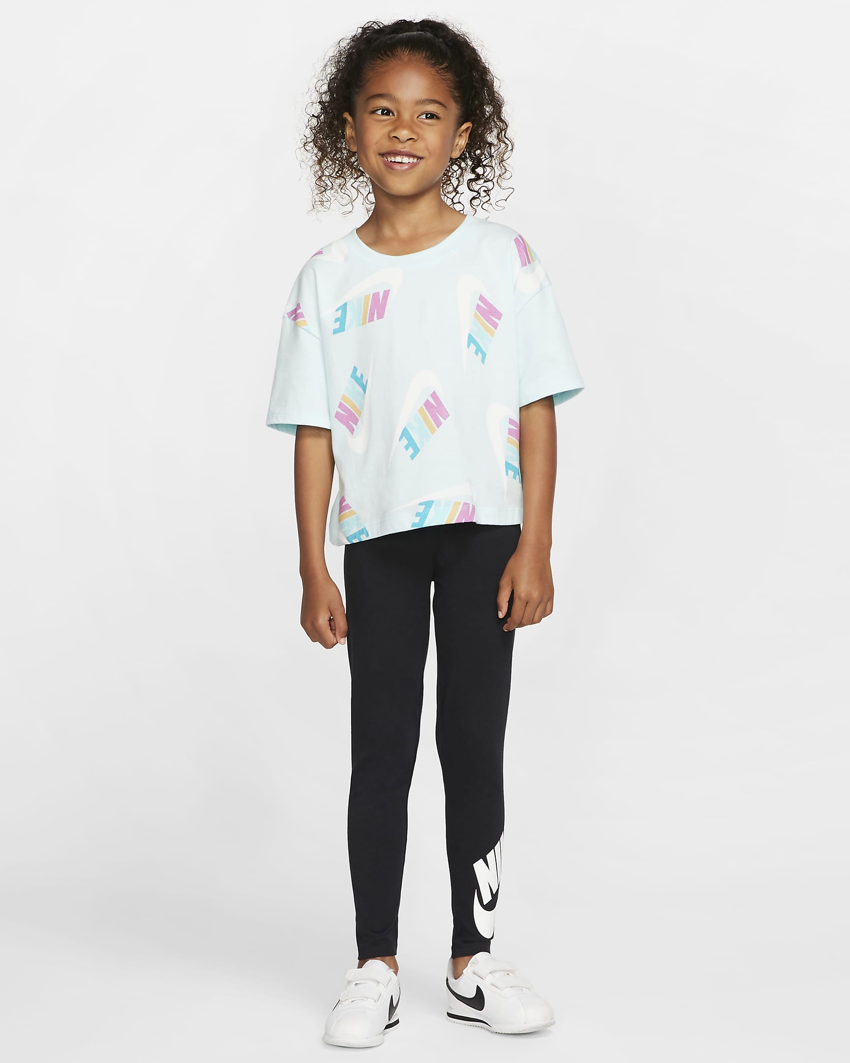 Nike Sportswear Younger Kids' Leggings - Black