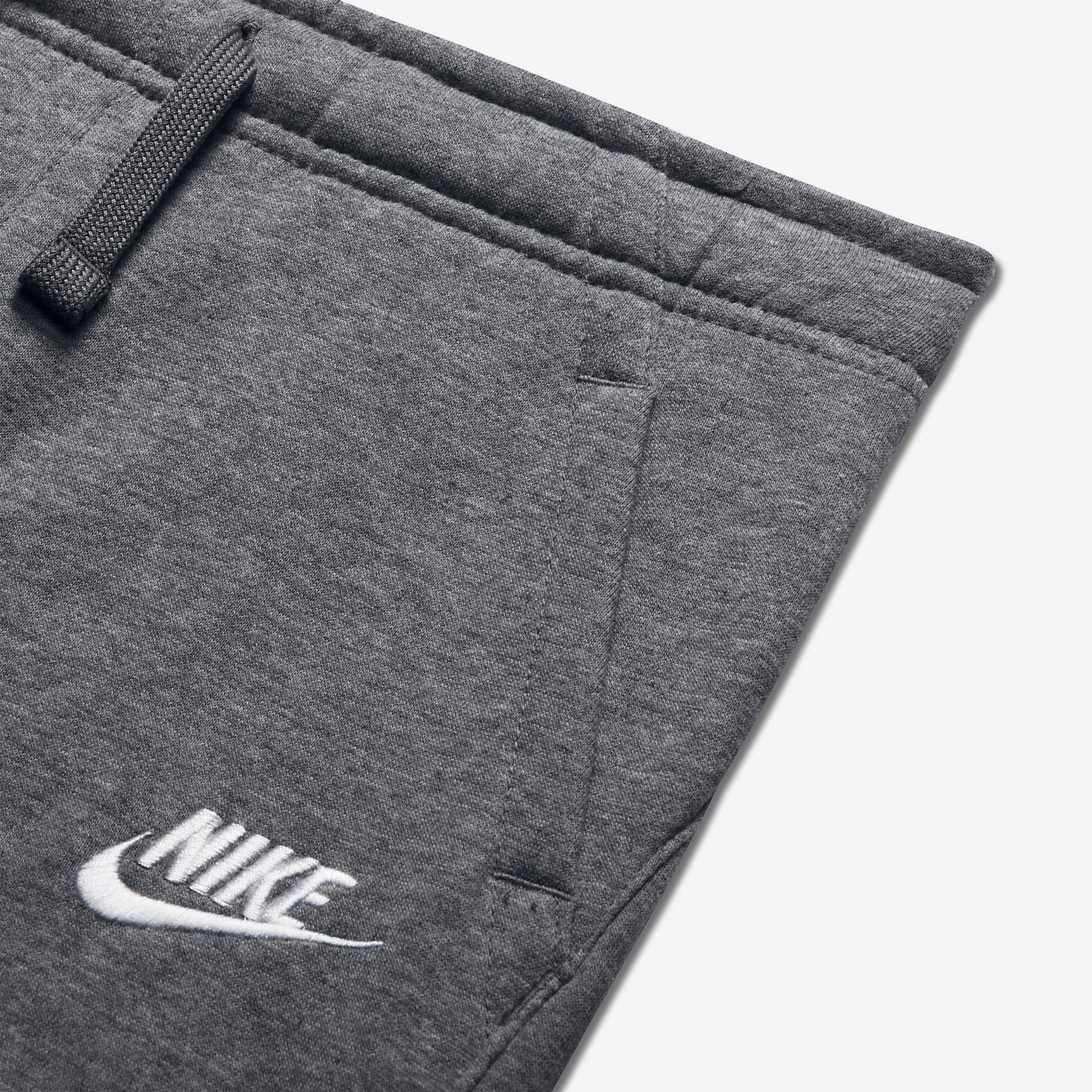 Nike Sportswear tracksuit til store barn (gutt) - Carbon Heather/Svart/Hvit