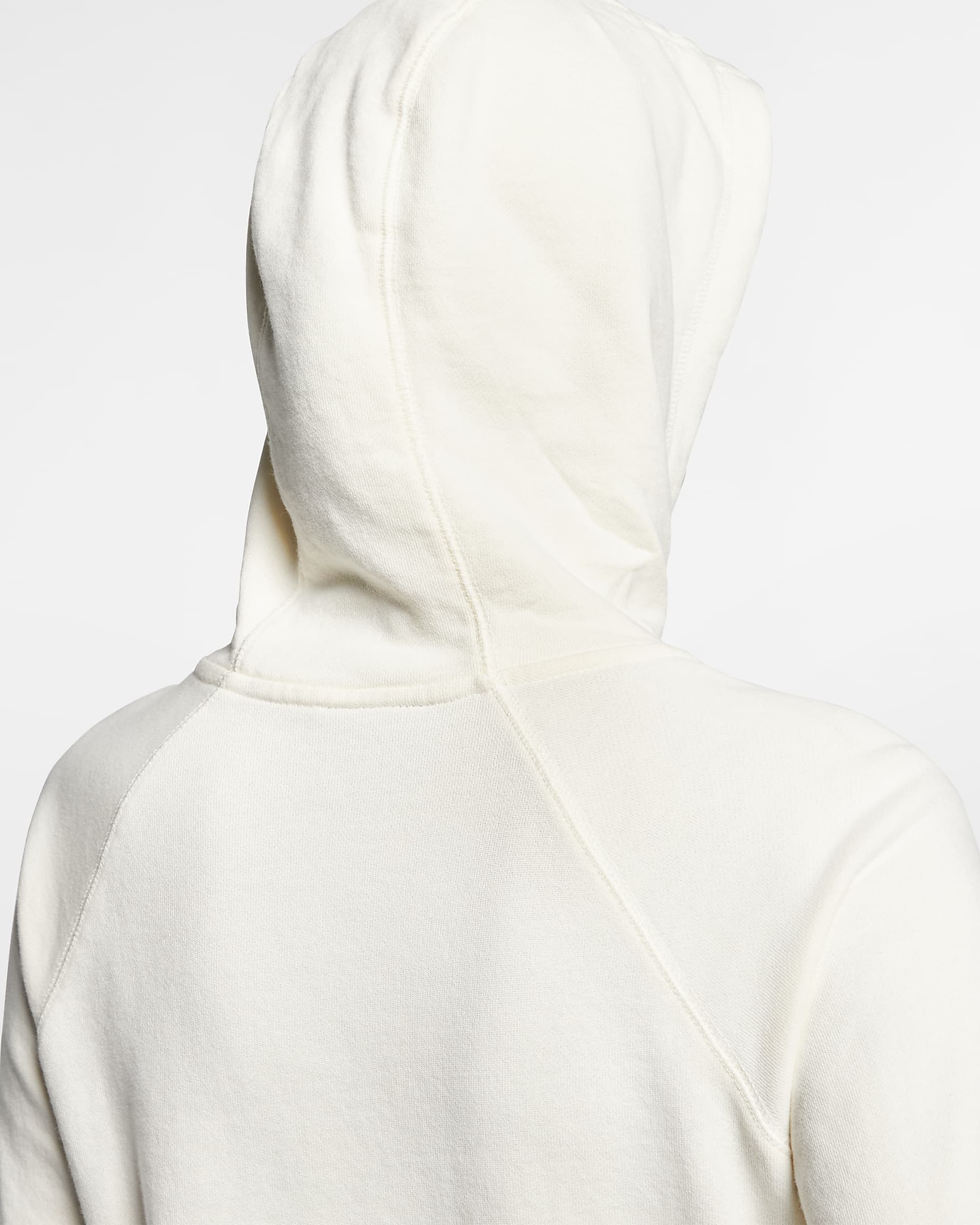 Nike Sportswear Women's Pullover Hoodie - Pale Ivory/Summit White/Black