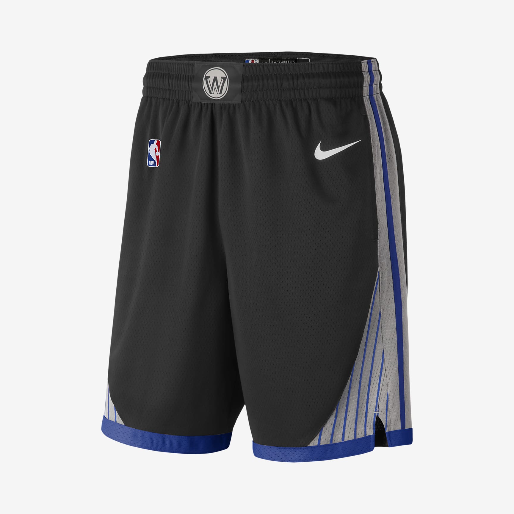 Warriors City Edition Nike NBA Swingman Shorts. Nike.com
