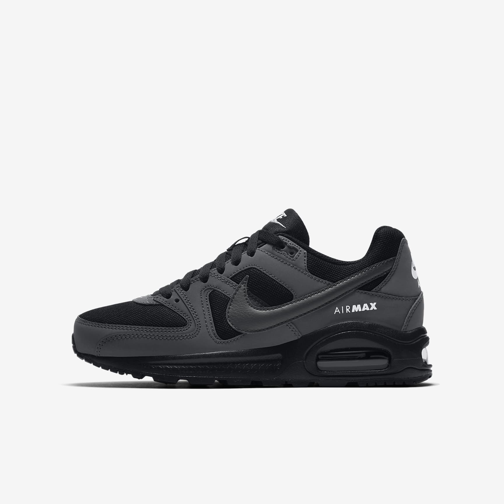 Nike Air Max Command Flex Older Kids' Shoes - Black/White/Anthracite