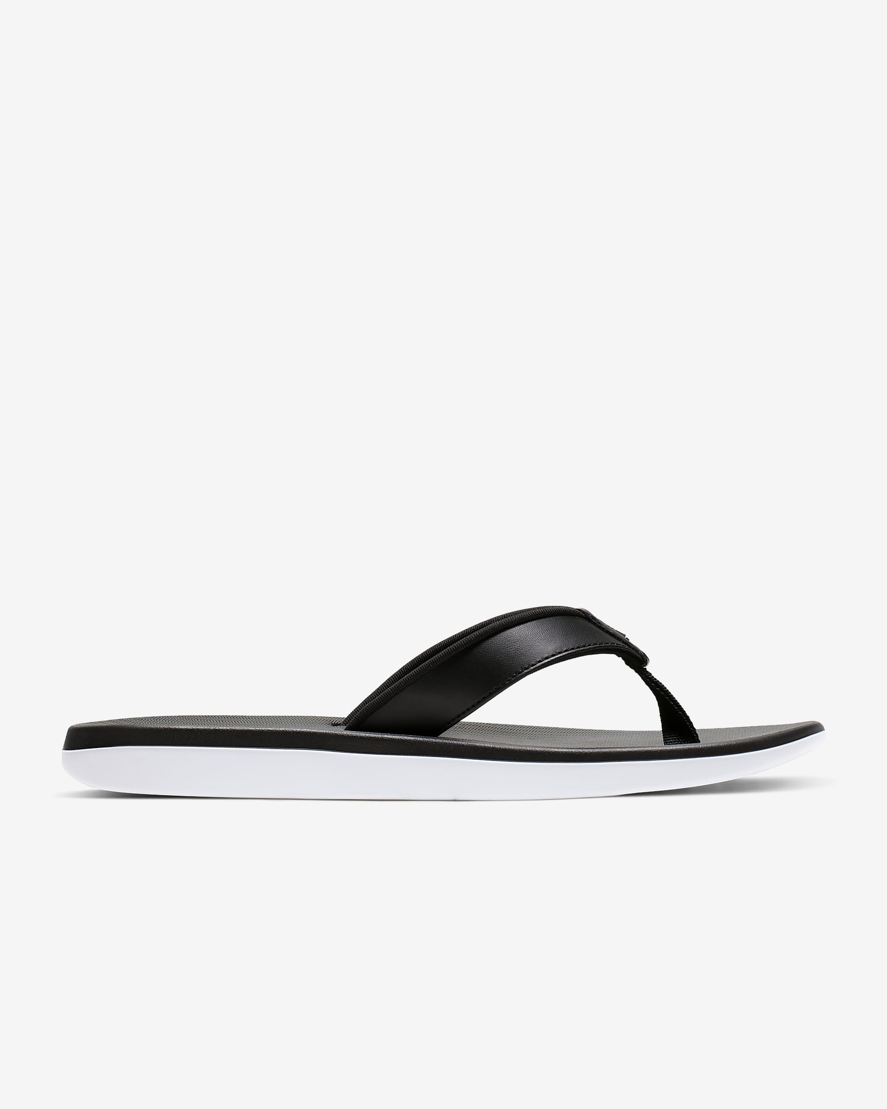 Nike Bella Kai Women's Flip-Flops - Black/White/Metallic Silver